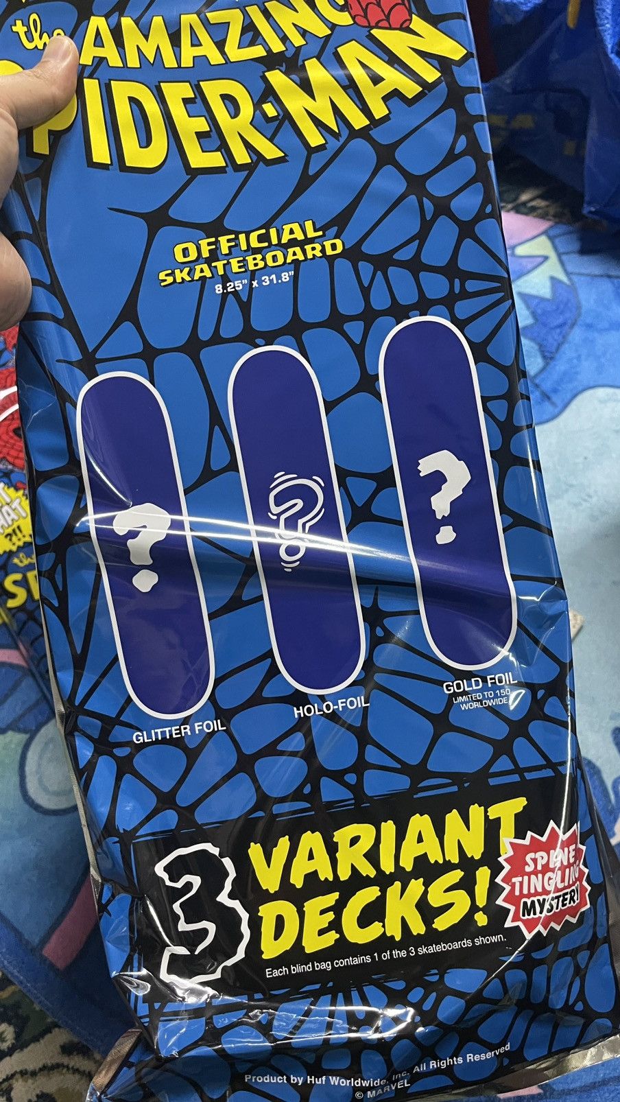 Huf HUF x Marvel Spider-Man blind bag decks Size ONE SIZE - 2 Thumbnail