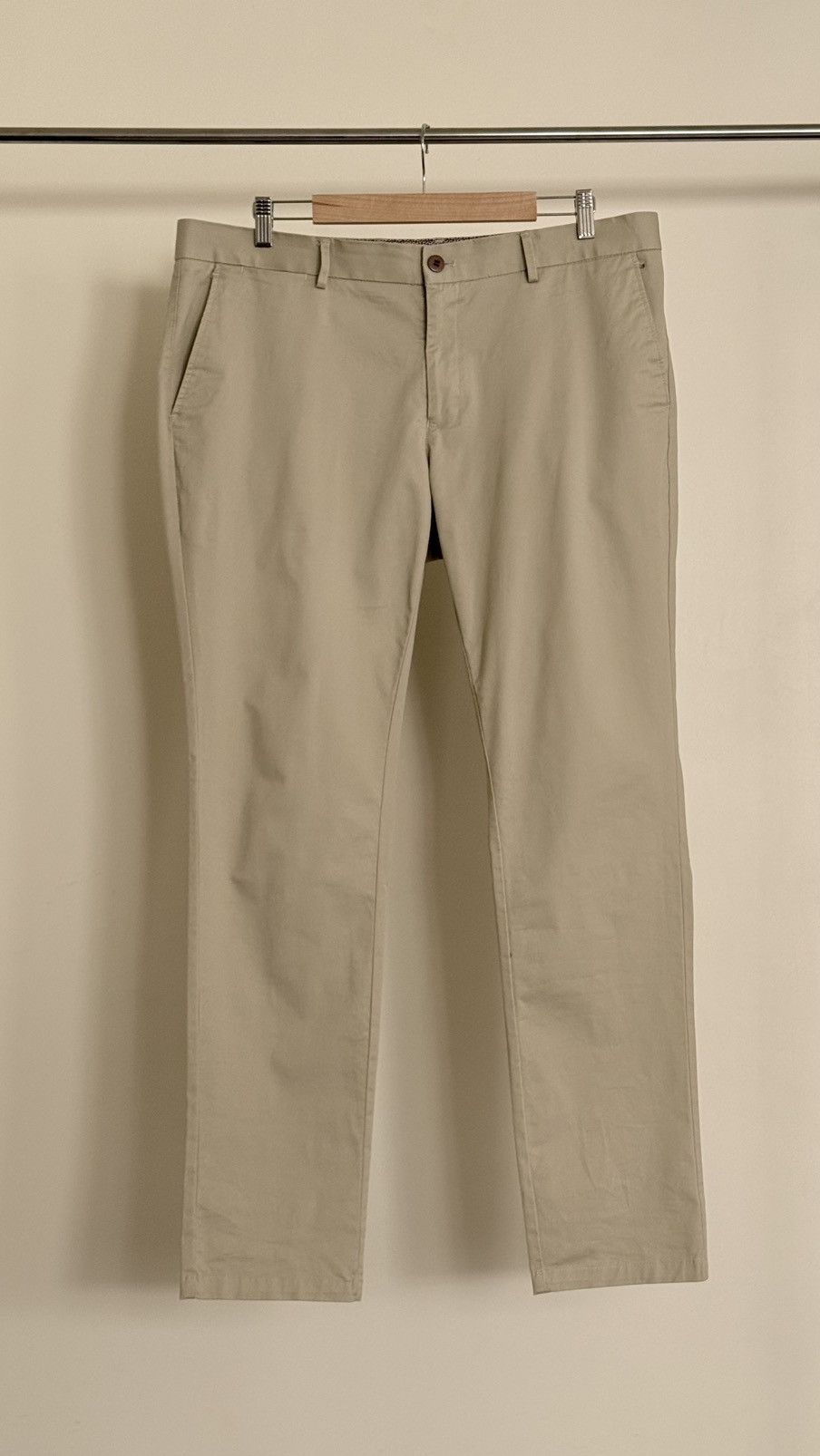 Daniel Hechter Daniel Hechter Paris Tan slim fit chino trousers Size US 38 / EU 54 - 2 Thumbnail