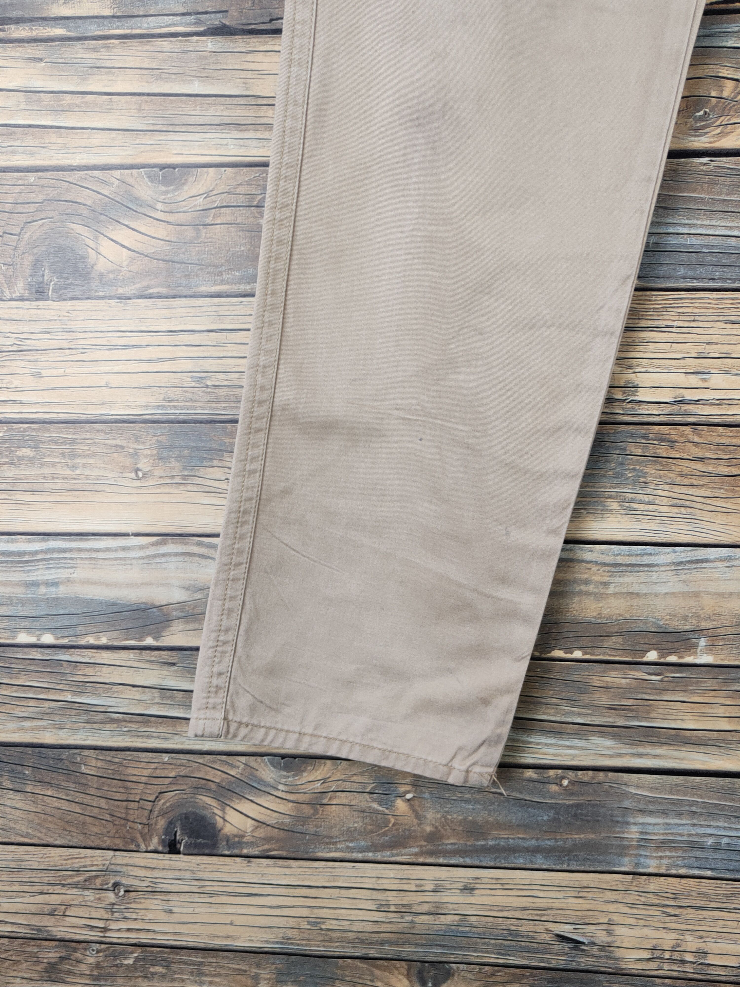 Japanese Brand DL Gap Beige Multipocket Cargo Pants #2383 Size US 32 / EU 48 - 4 Thumbnail