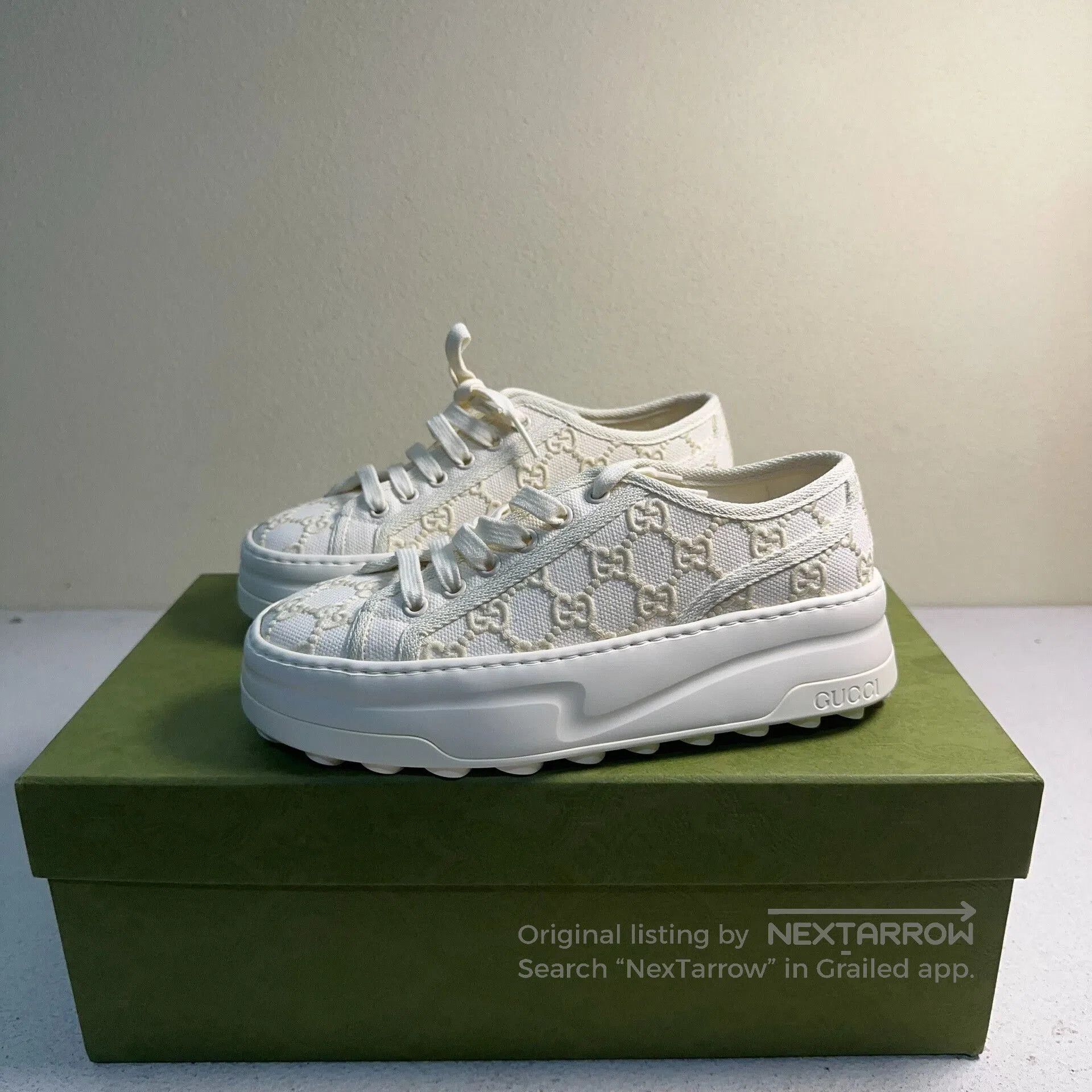 Gucci Gucci Tennis 1977 Platform Sneakers. Size US 5.5 / IT 35.5 - 1 Thumbnail