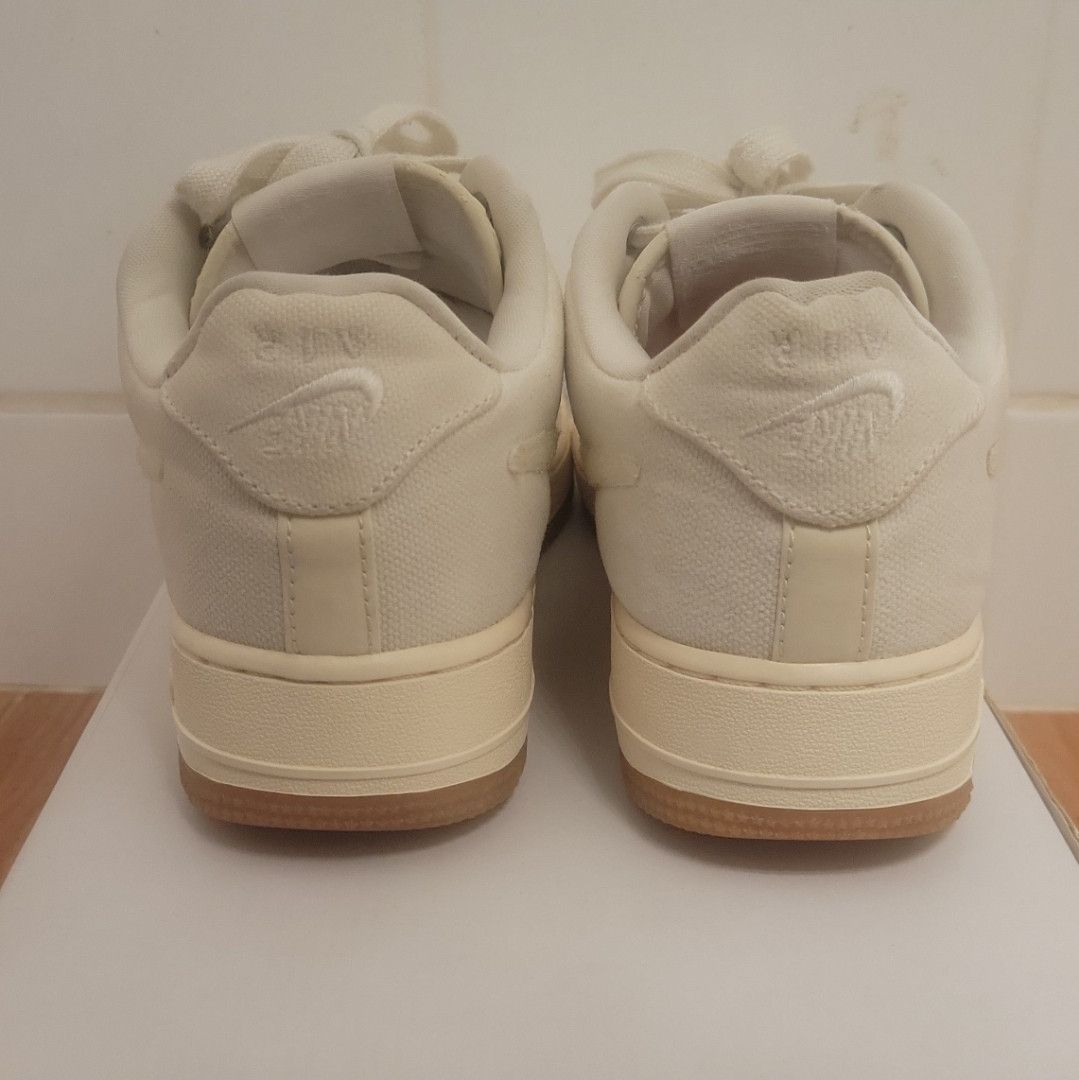 Nike × Travis Scott Nike Air Force 1 Travis Scott Sail Size US 7 / EU 40 - 11 Thumbnail