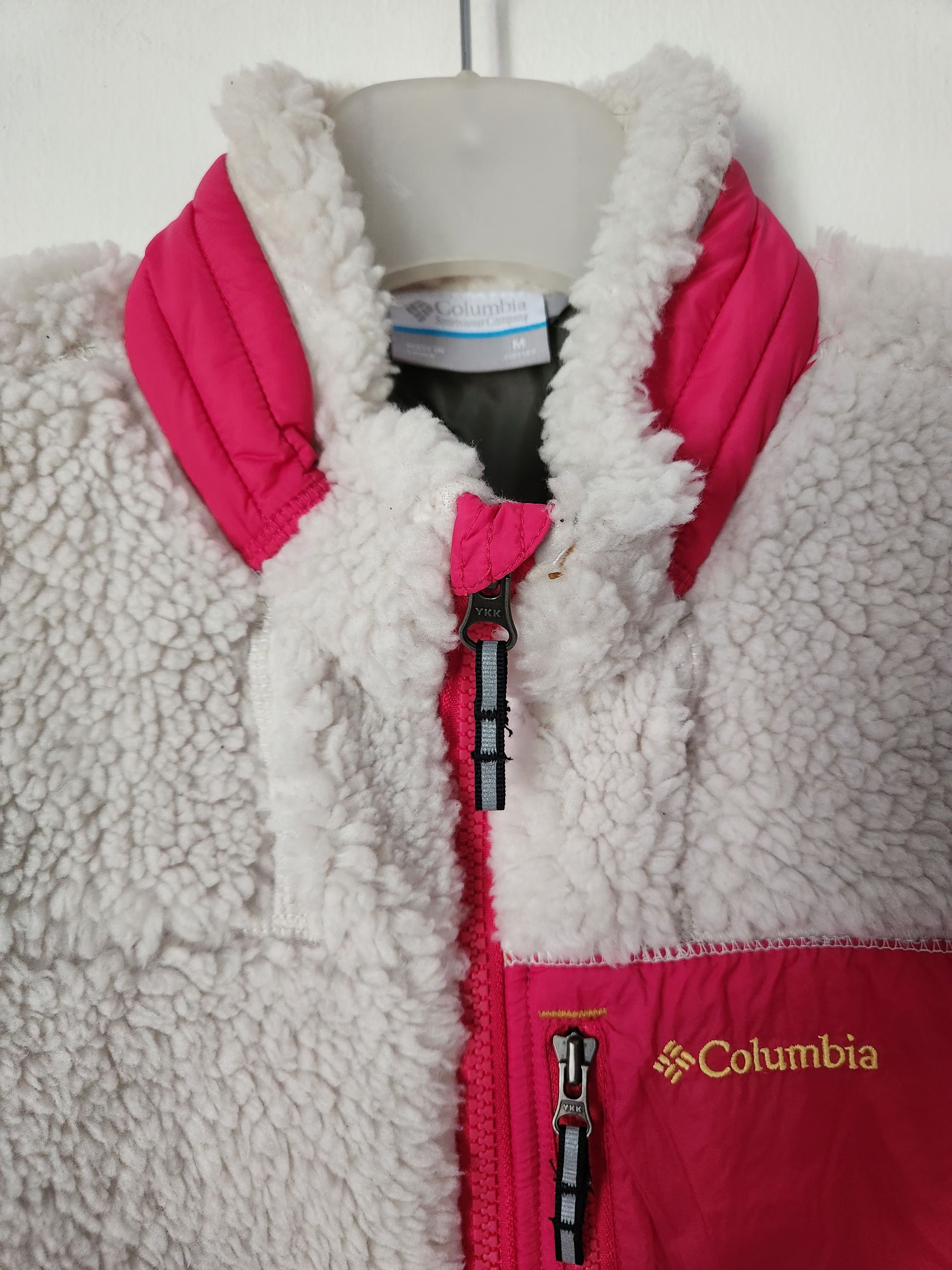 Columbia Columbia Wool Jacket Pink Size M / US 6-8 / IT 42-44 - 3 Thumbnail