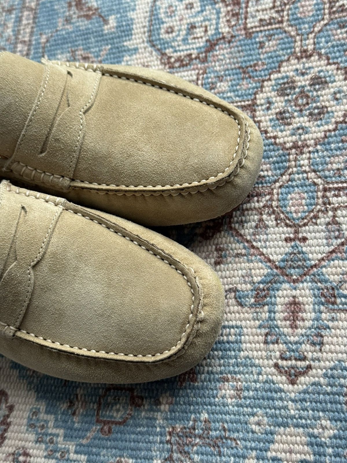 Other Fratelli Borgioli Suede Loafers Shoes Size 40,5 Size US 7.5 / EU 40-41 - 9 Thumbnail