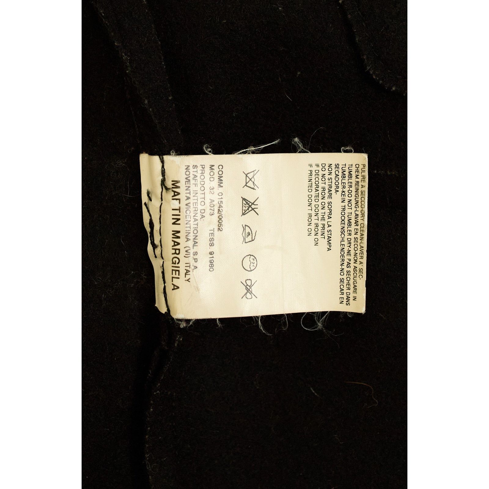 Maison Margiela F/W 2005 MM6 Black Wool Coat Size M / US 6-8 / IT 42-44 - 6 Thumbnail