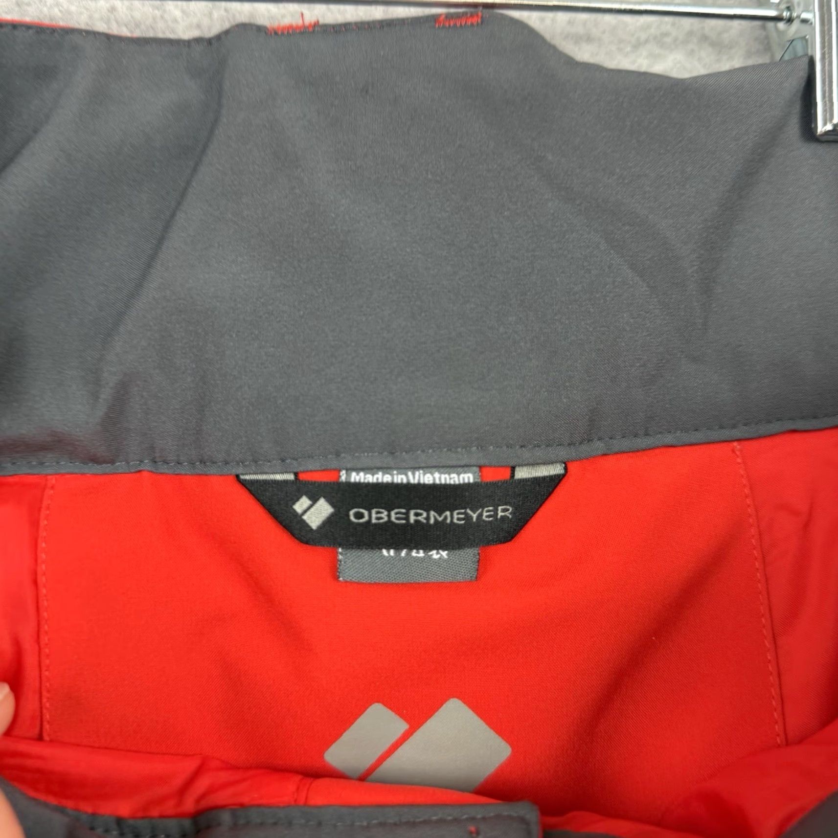 Obermeyer Obermeyer Force Pant Mens Orange Snow Pants Ski Winter Activewear L EUC Size US 33 - 4 Thumbnail