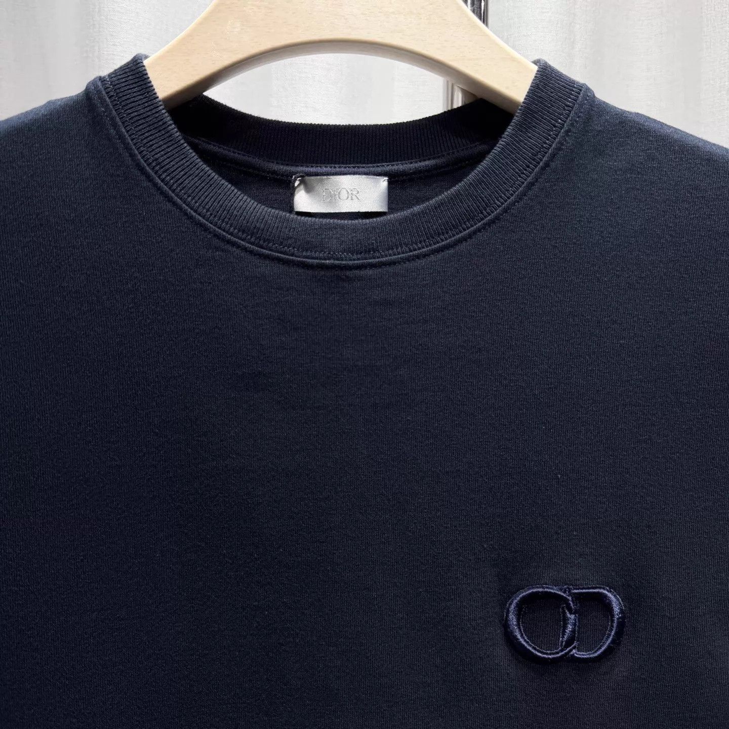 Dior DIOR 99 New Navy Blue CD 3D Embroidered Short Sleeve Tee XS Size US XS / EU 42 / 0 - 3 Thumbnail