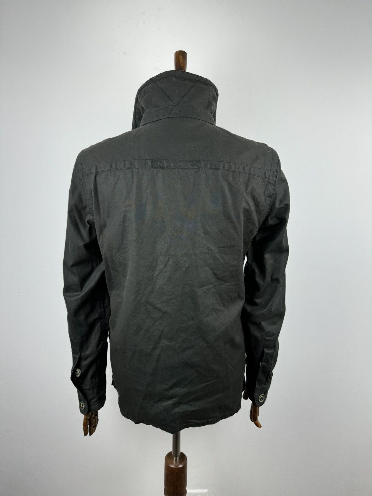 Superdry Men’s Supedry Japan Double Waxed Coat Jacket size M Size US M / EU 48-50 / 2 - 6 Thumbnail