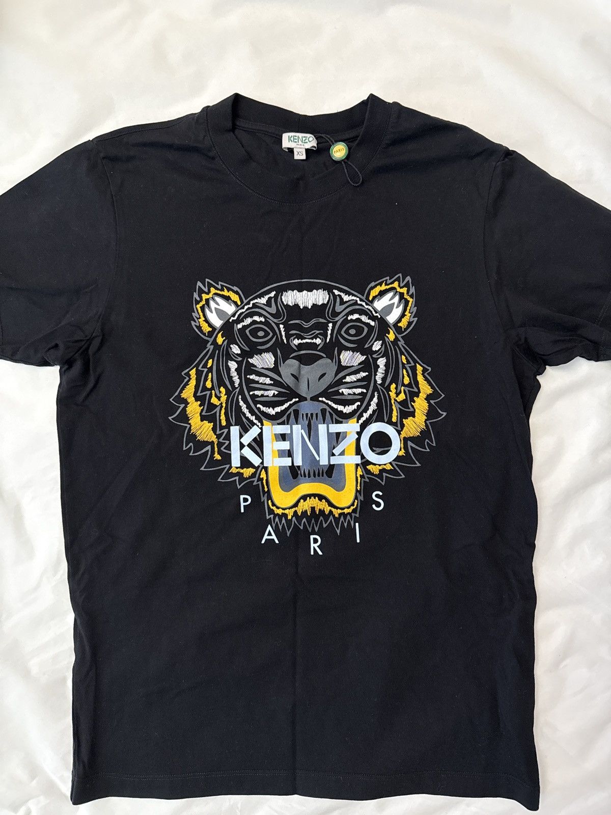 Kenzo Kenzo Black Slim Fit Tiger T-shirt Size US XS / EU 42 / 0 - 1 Thumbnail
