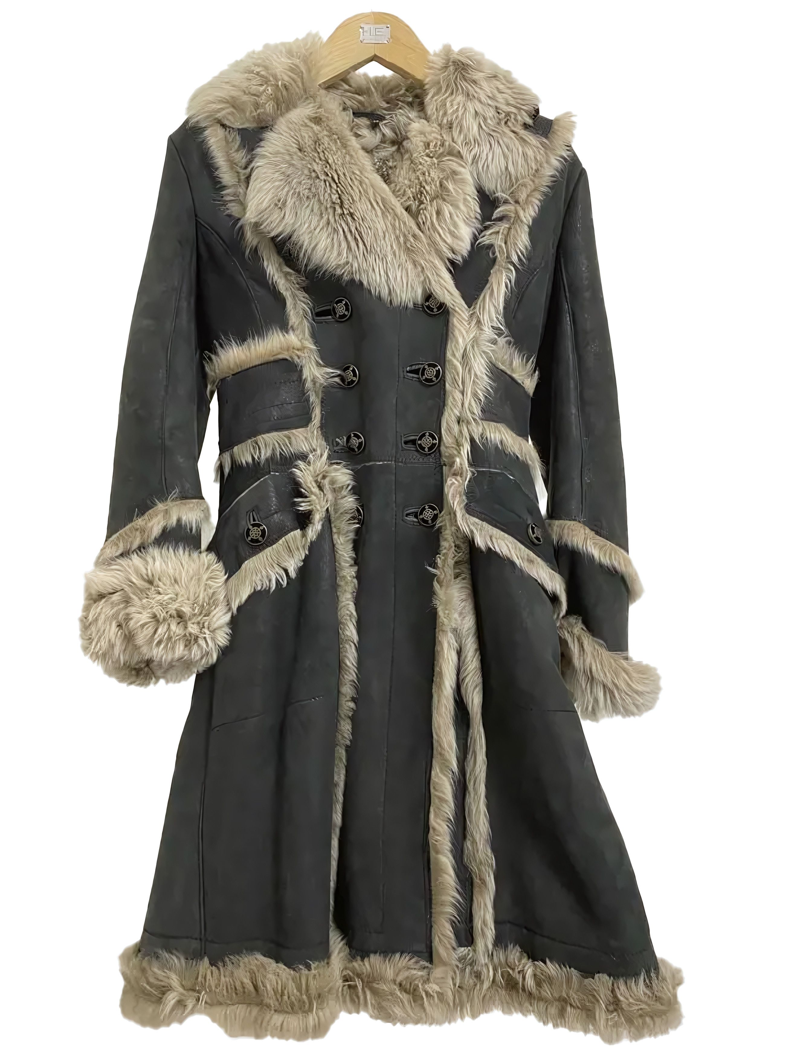 Roberto Cavalli ROBERTO CAVALLI SHEEPSKIN COAT Size M / US 6-8 / IT 42-44 - 1 Thumbnail