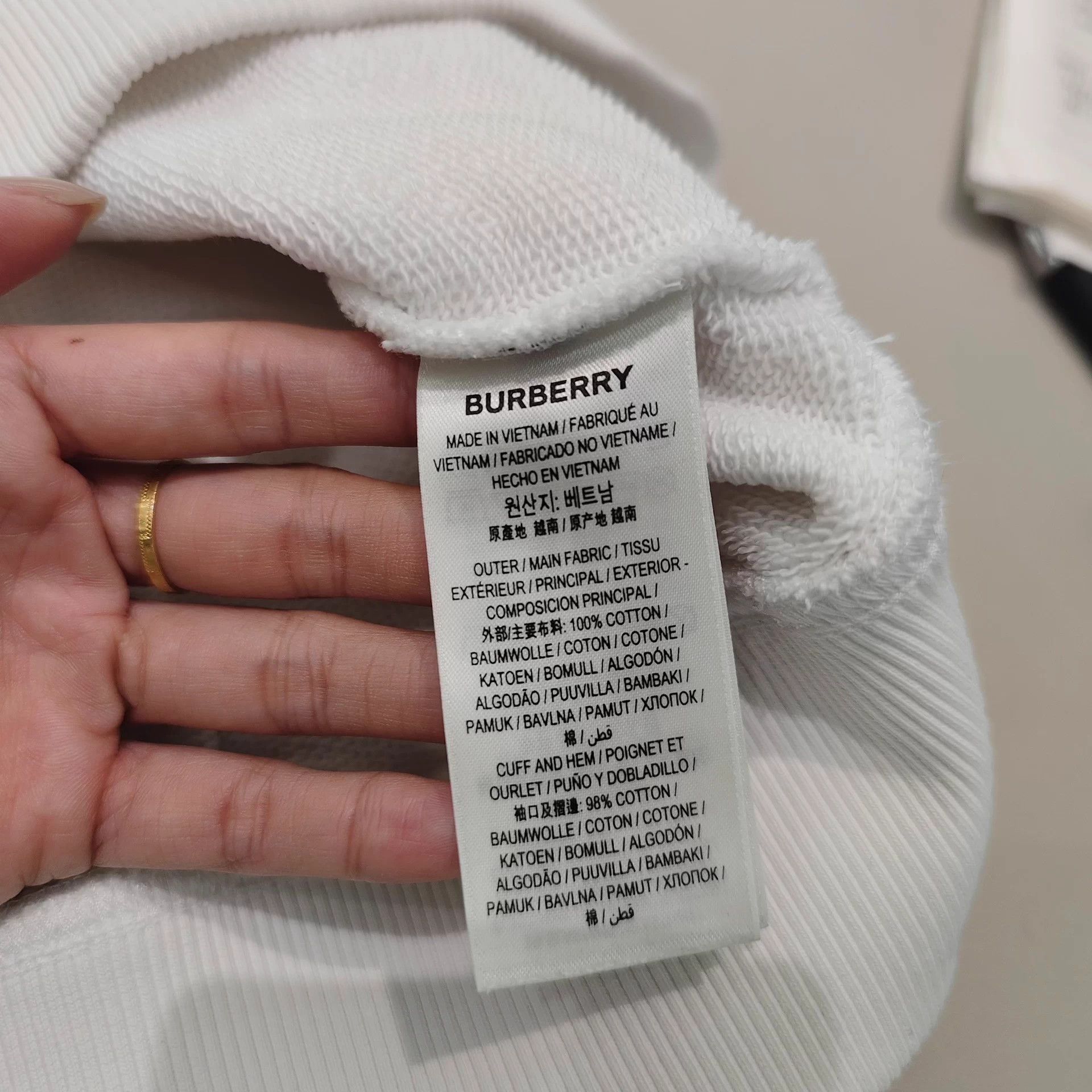 Burberry Burberry Classic Sweatshirt M Near New Thick Size M / US 6-8 / IT 42-44 - 5 Thumbnail
