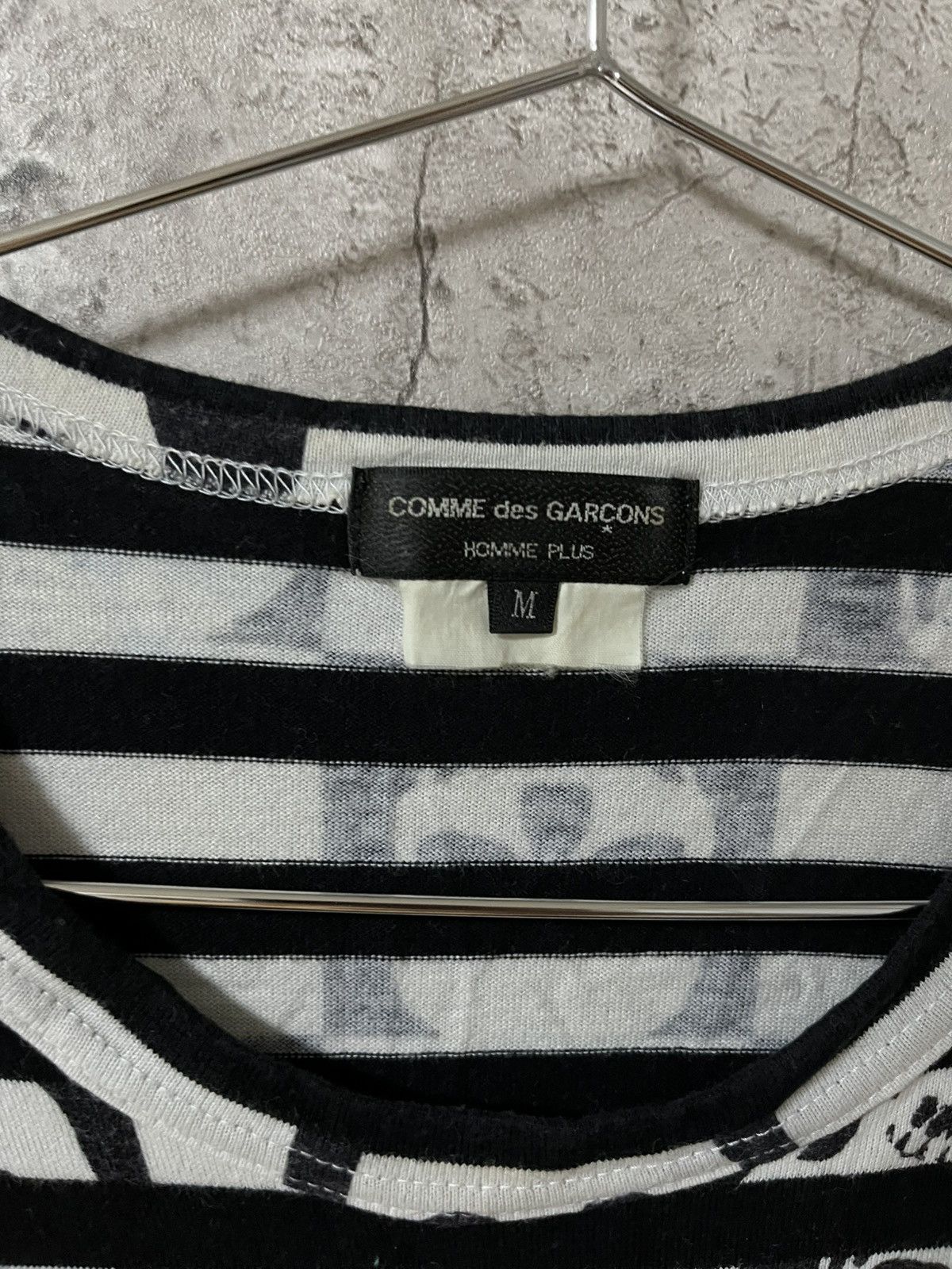 Comme des Garcons Homme Plus Comme des Garçons Homme Plus 11SS Skull Stripe Long Sleeve Size US M / EU 48-50 / 2 - 5 Thumbnail
