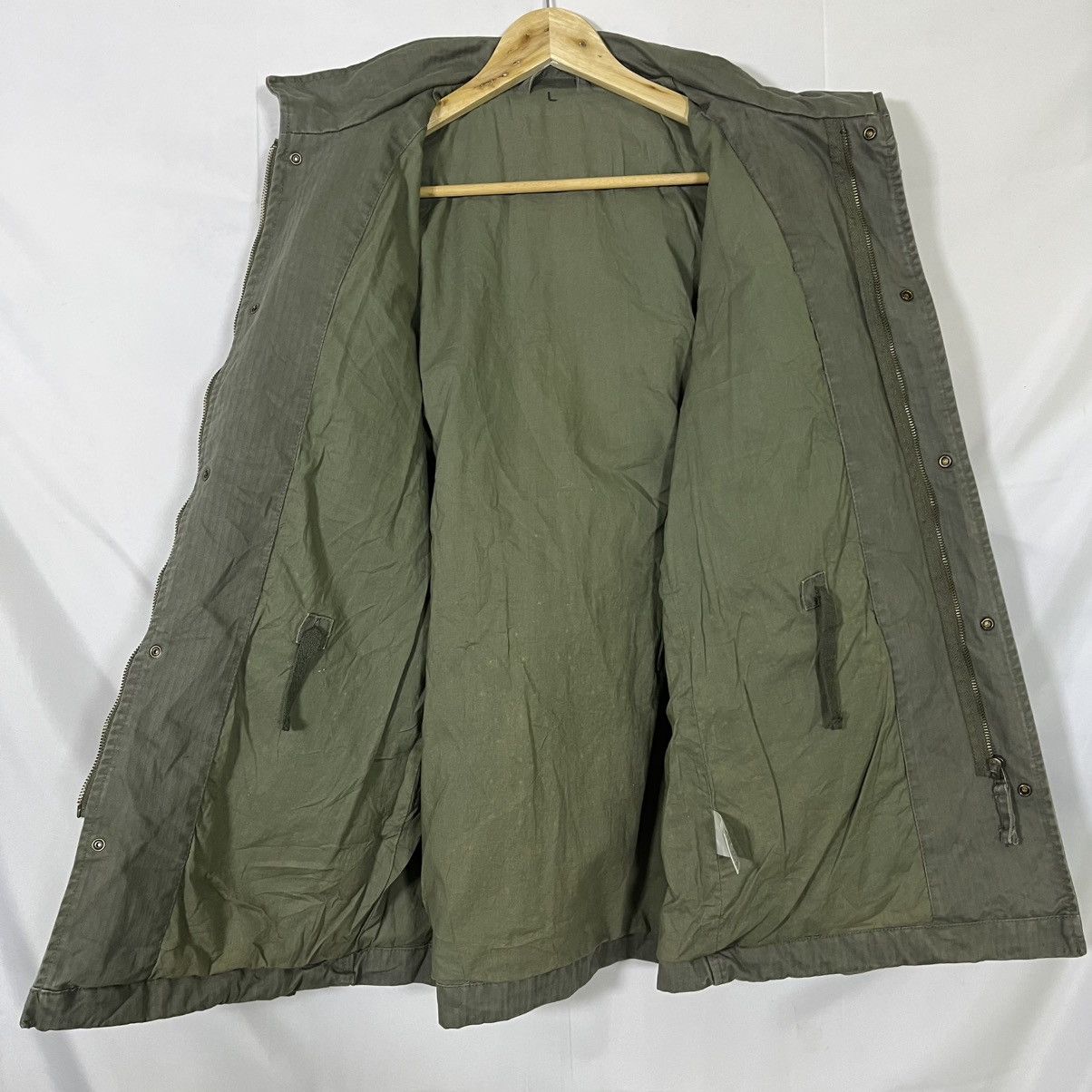 Vintage VINTAGE MILITARY FIELD JACKET M-65 Size US L / EU 52-54 / 3 - 6 Thumbnail
