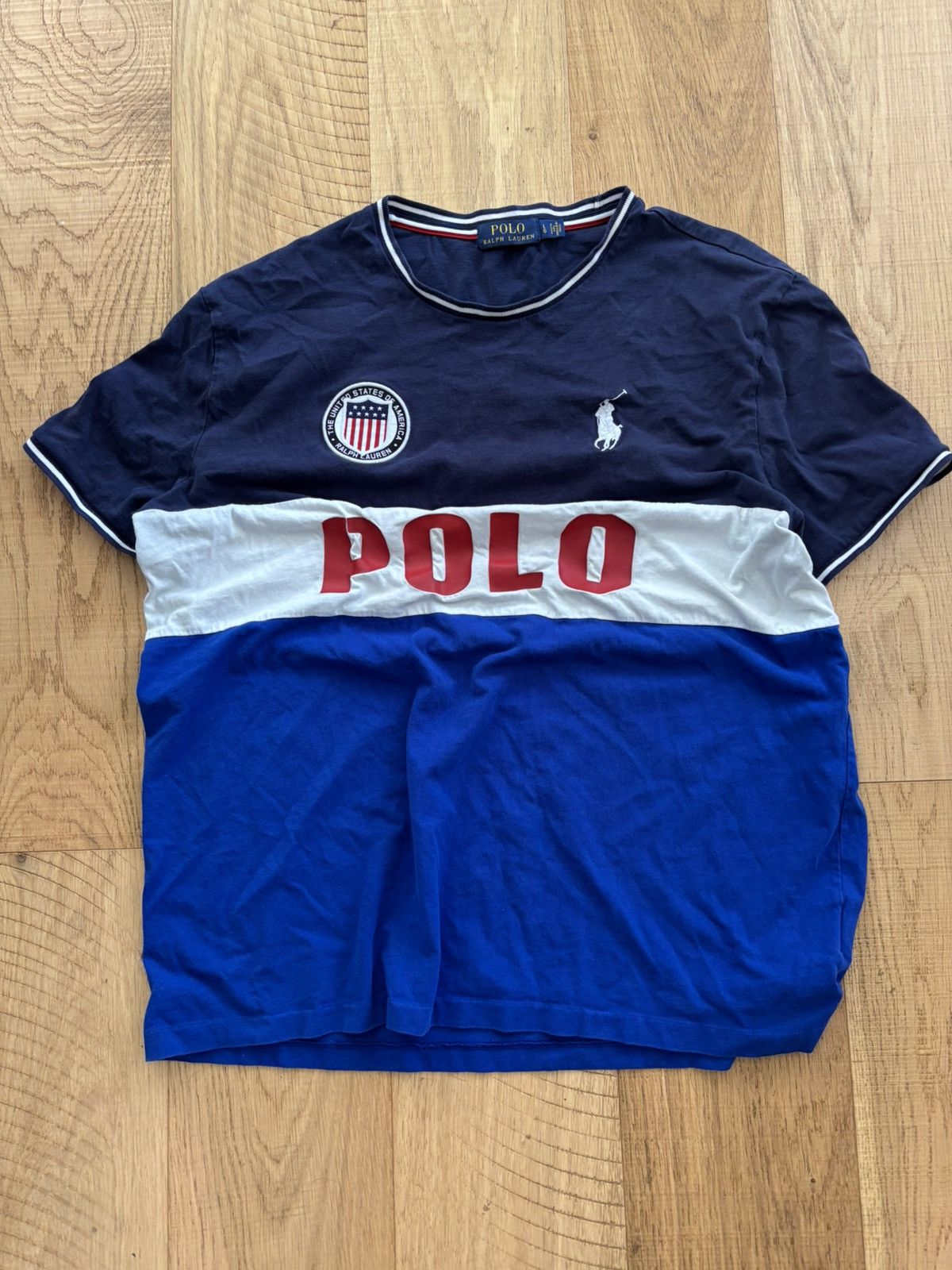 Polo Ralph Lauren × U.S. Polo Assn. Polo Ralph Lauren USA Tee Size US L / EU 52-54 / 3 - 1 Thumbnail