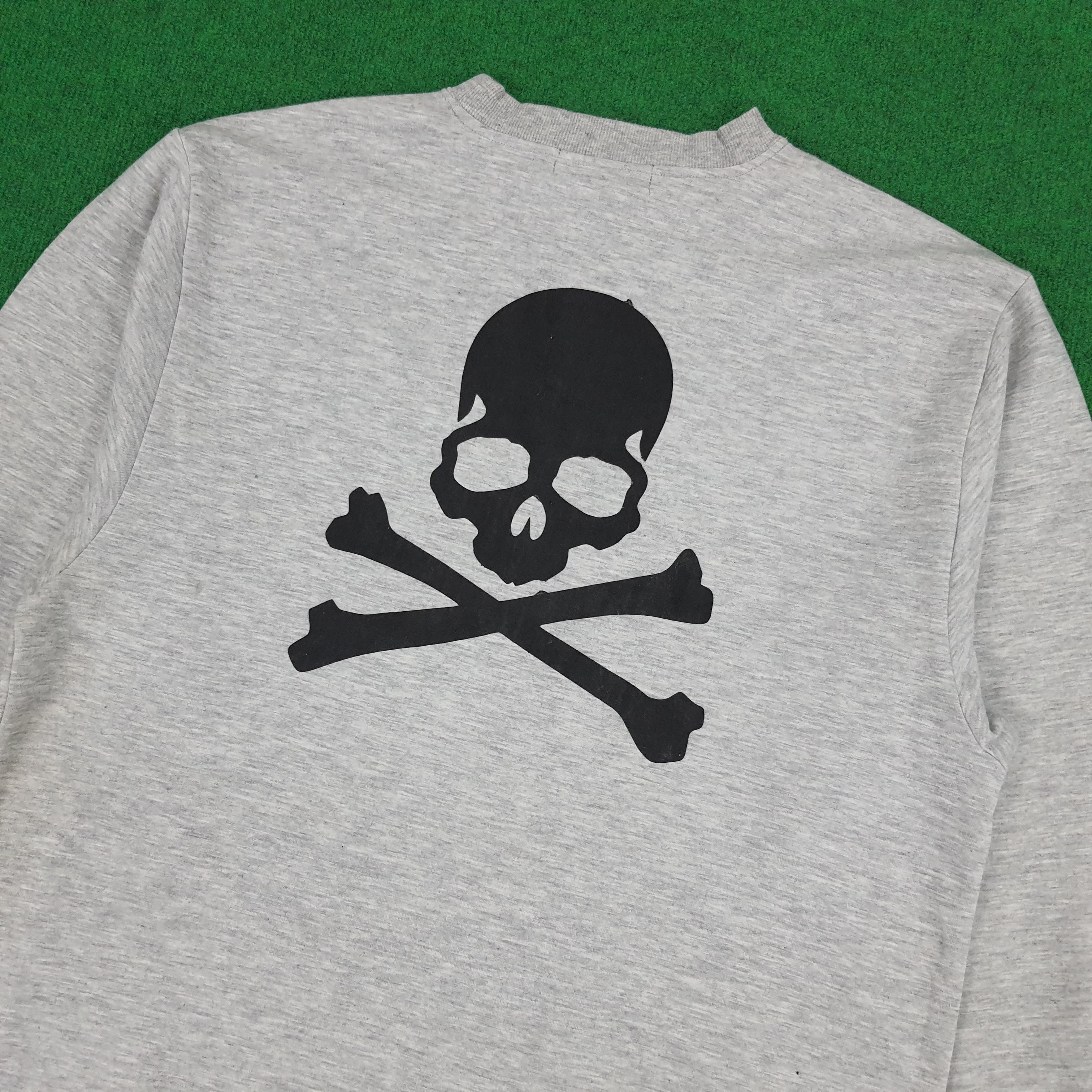 Japanese Brand × Kansai Yamamoto Vintage Kansai Sports Project Custom Skull Logo Sweatshirts Size US M / EU 48-50 / 2 - 2 Thumbnail