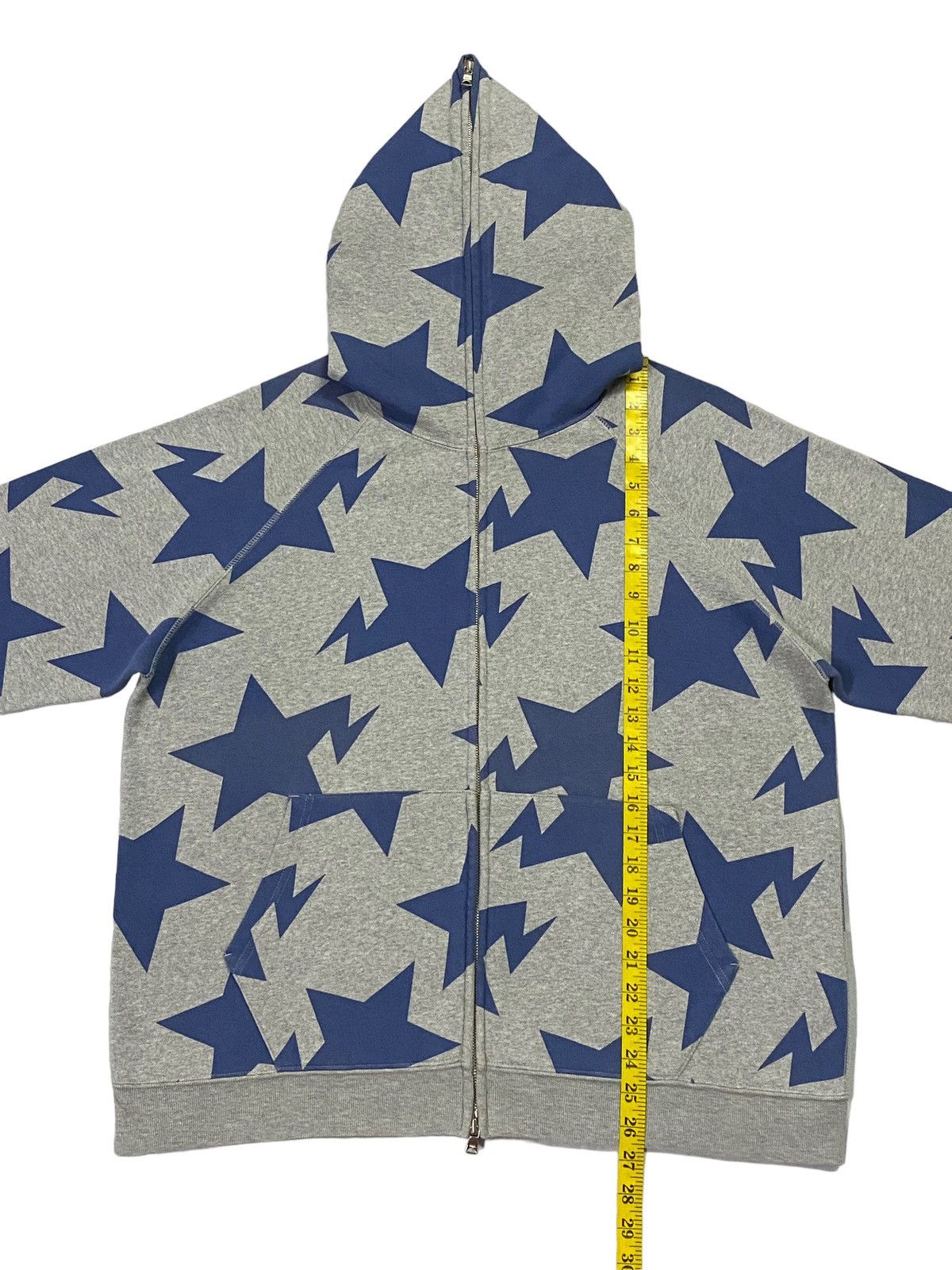 Bape × Nigo Sta Pattern Full Zip Hoodie Size US M / EU 48-50 / 2 - 4 Thumbnail