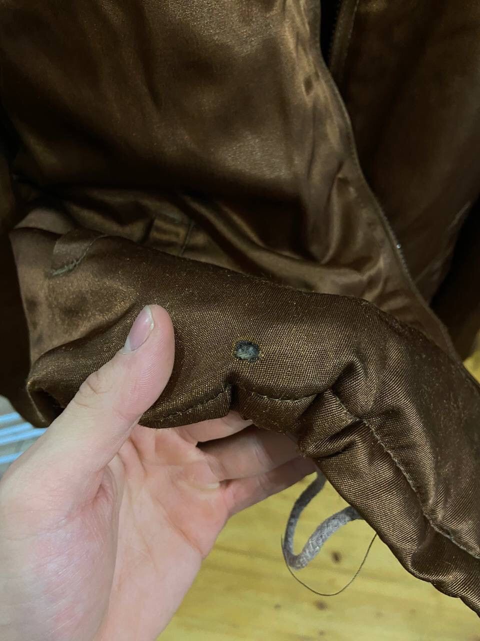 Schott Vintage Schott Brown Security Jacket Made in USA Size L Size US L / EU 52-54 / 3 - 13 Thumbnail