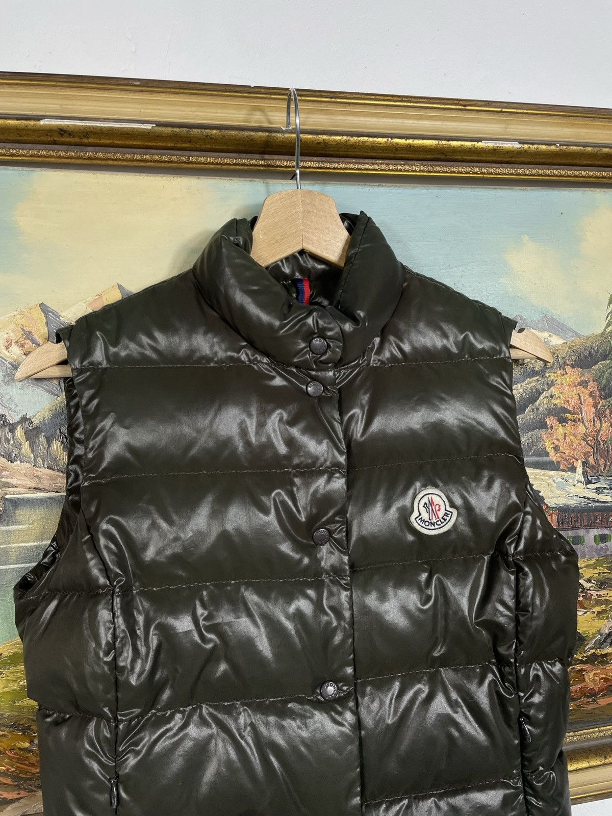 Designer Moncler retro 00s down jacket luxury old money designer Size S / US 4 / IT 40 - 4 Thumbnail