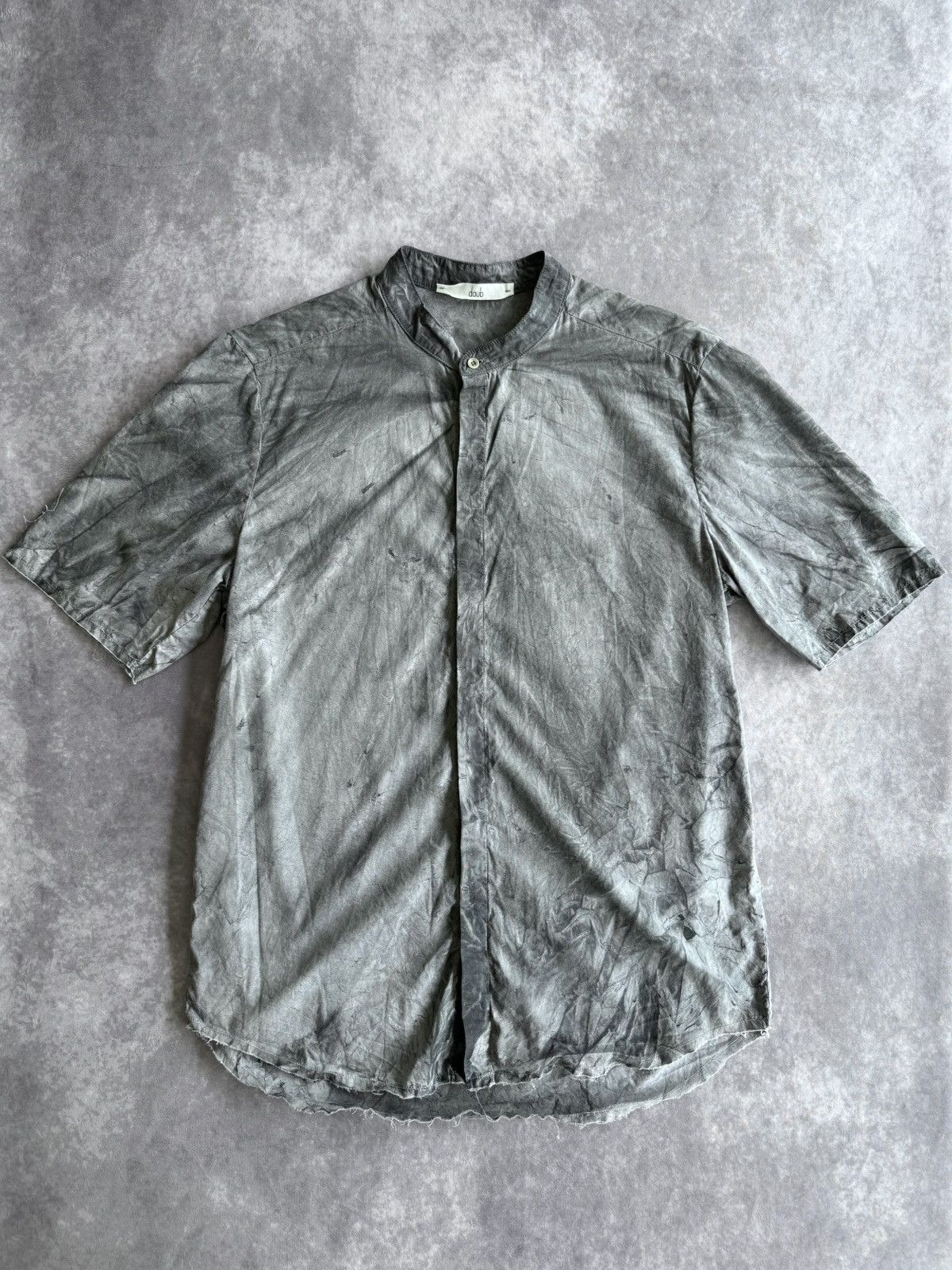 Rick Owens Daub SPRING-SUMMER Dyed Shirt Size US M / EU 48-50 / 2 - 1 Thumbnail