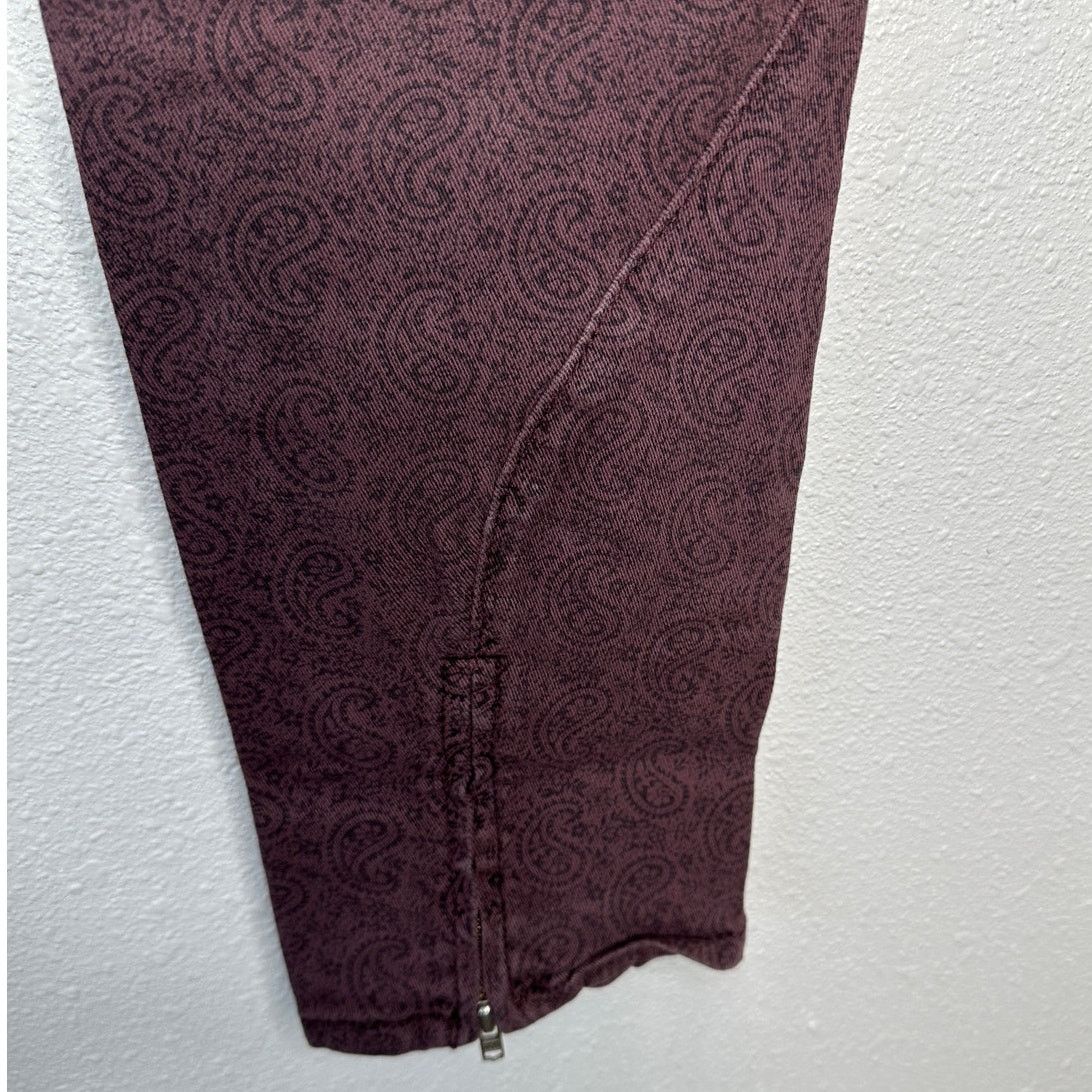 Allsaints AllSaints Spitalfields Jacks Place Paisley skinny Jeans 30 Size 30" / US 8 / IT 44 - 6 Thumbnail