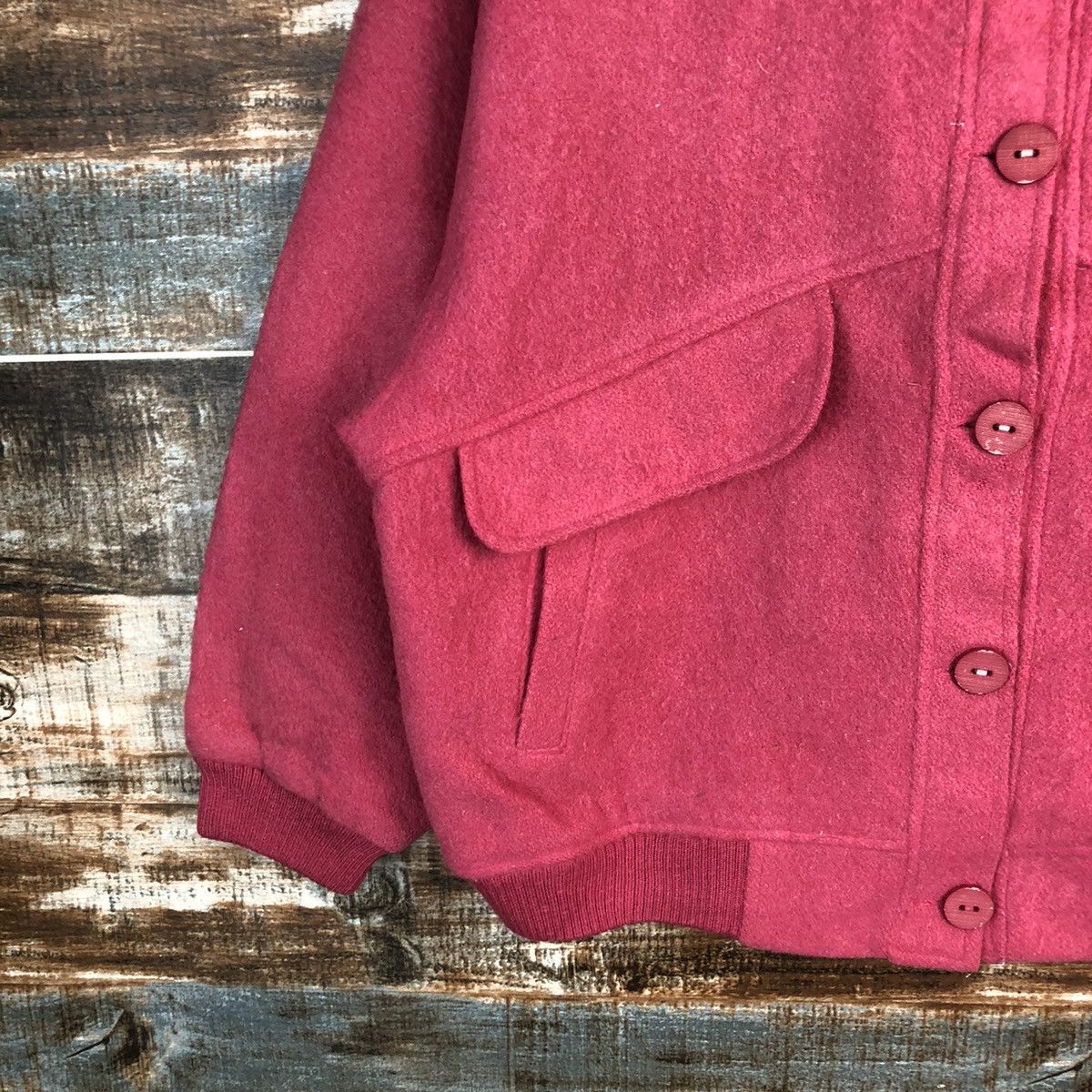 Japanese Brand DLL Belle Poule Pink Bombers Jacket #A1753 Size US M / EU 48-50 / 2 - 7 Thumbnail