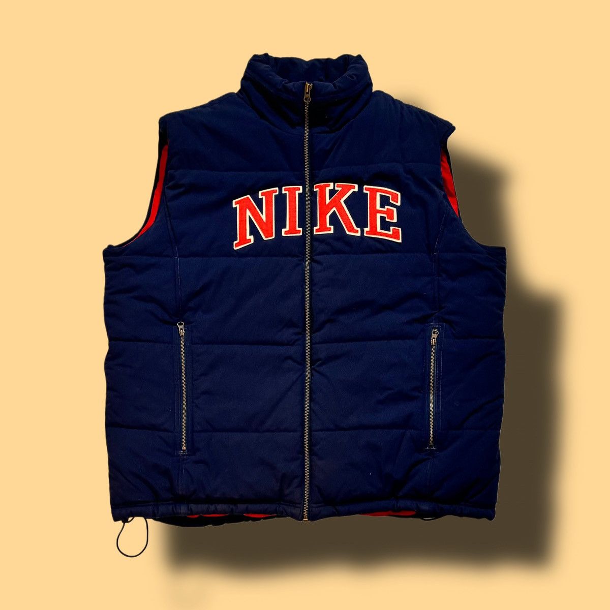 Vintage Nike Badge Boy Zone Light Vest Windbreaker Hip Hop Style Hype Nike Outerwear store Vest Jacket Size L