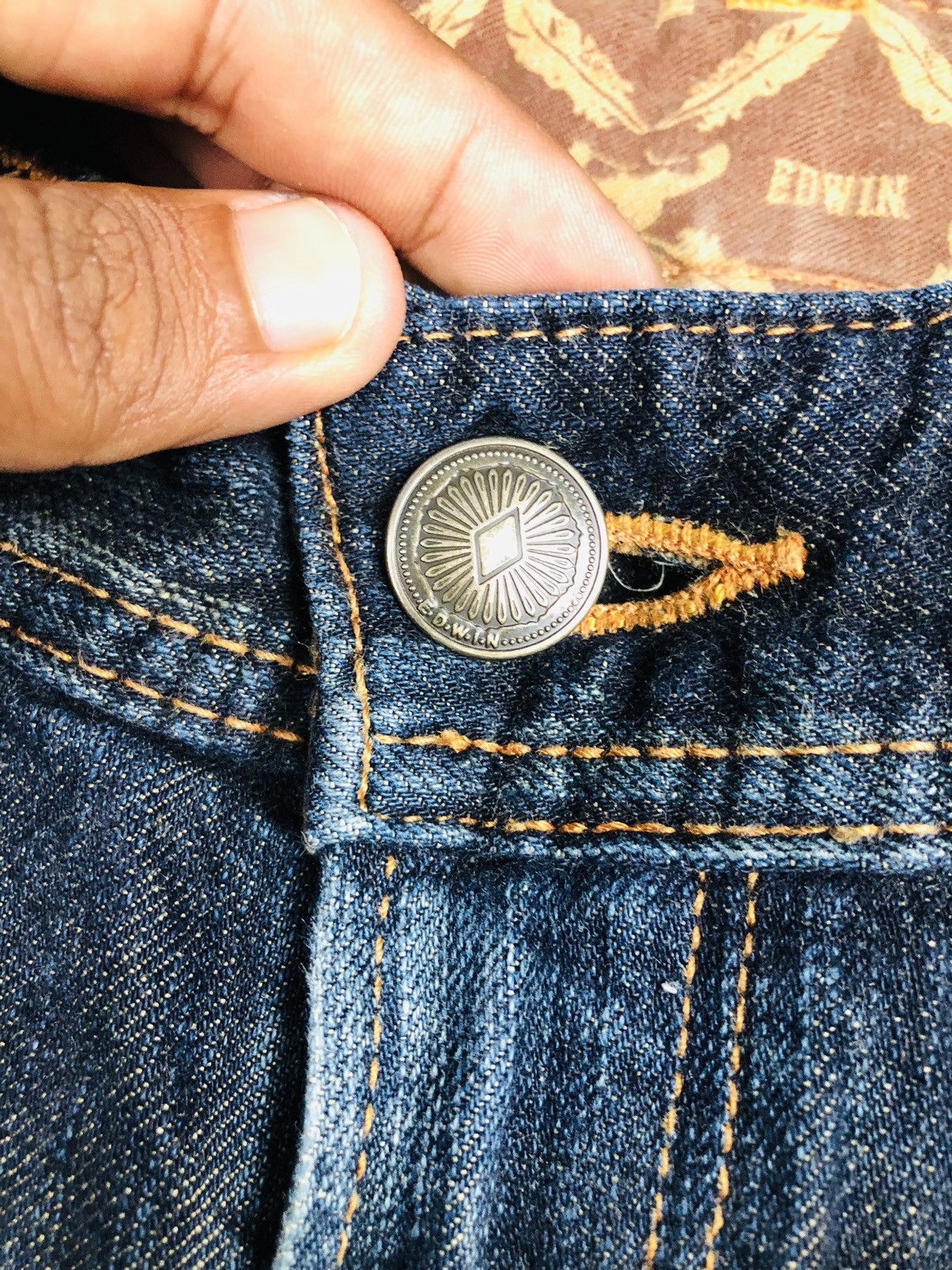 Edwin Vintage Edwin Flared Bootcut Jeans (37) Size US 30 / EU 46 - 7 Thumbnail