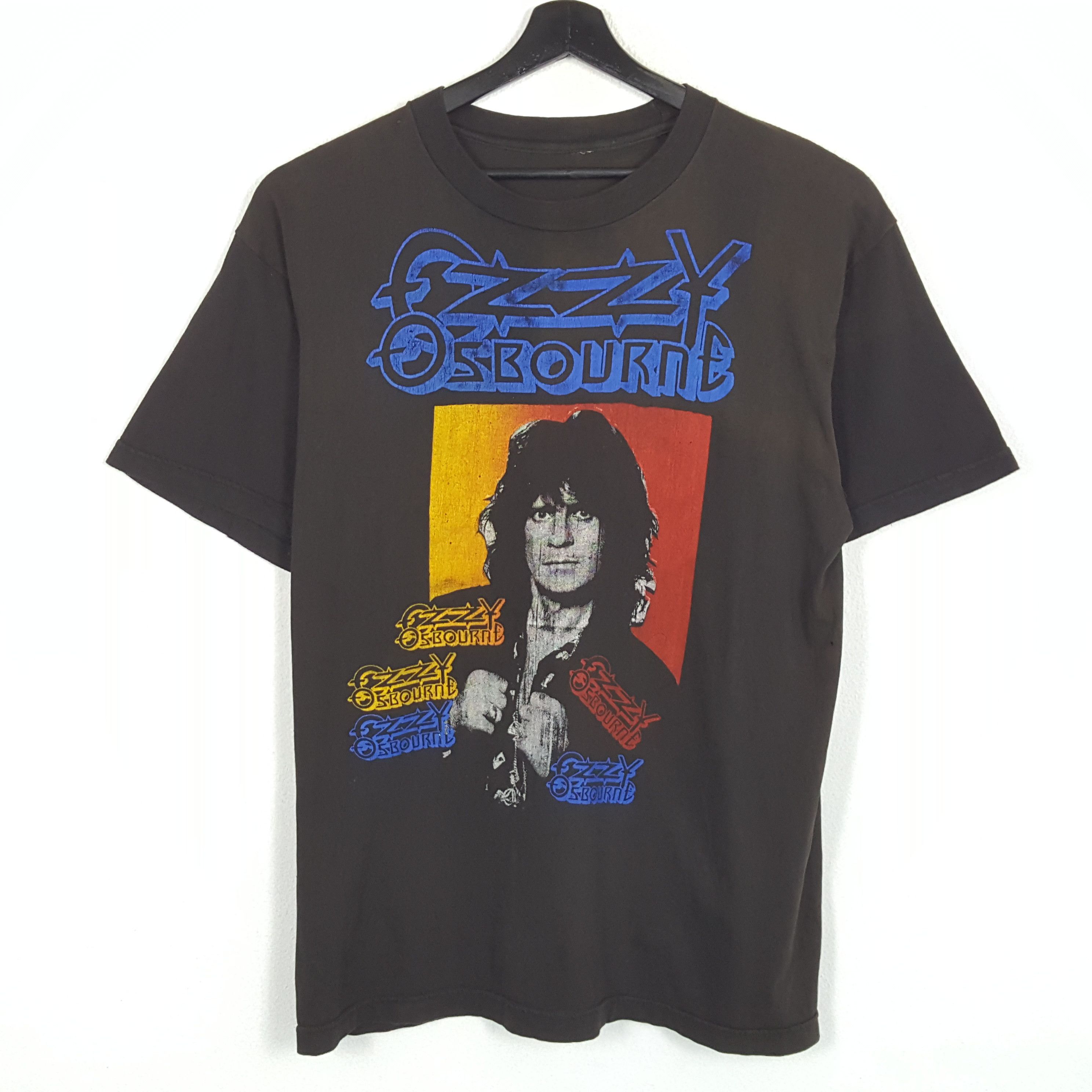 Band Tees × Ozzy Osbourne × Vintage OZZY OSBOURNE Rock Band Music Tour Vintage Tshirt Size US L / EU 52-54 / 3 - 1 Thumbnail