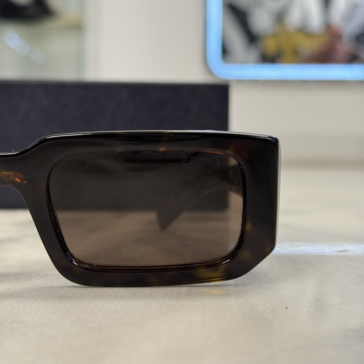 Prada Prada PR06YS Sunglasses Tortoise Size ONE SIZE - 3 Thumbnail