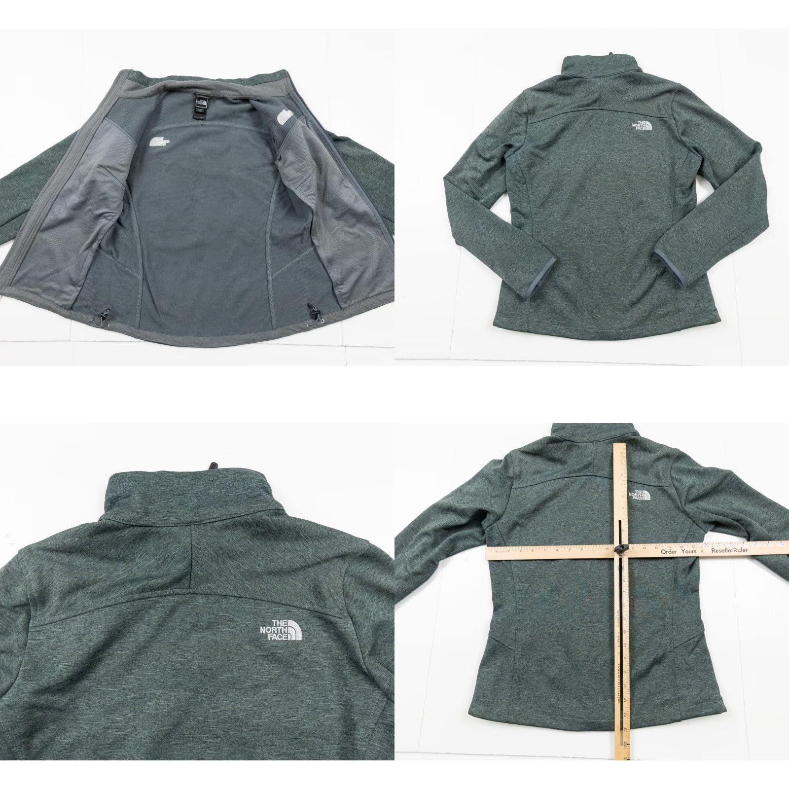 The North Face The North Face Jacket Women Small Gray Softshell Full Zip Outdoor Womens Size S / US 4 / IT 40 - 8 Thumbnail