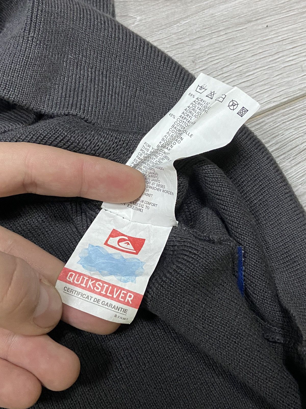 Quiksilver Quiksilver sweater surf vintage Size US L / EU 52-54 / 3 - 7 Thumbnail