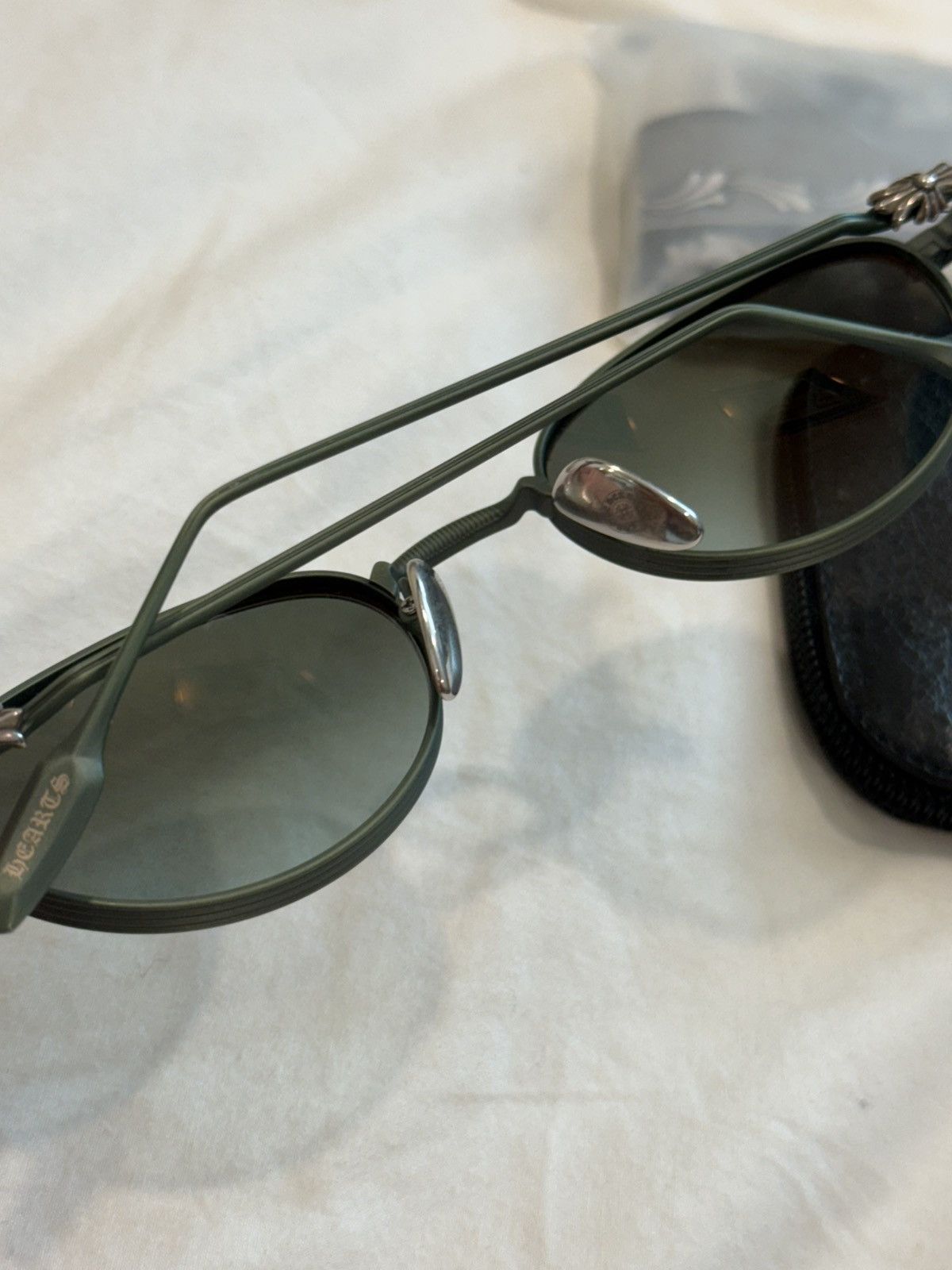 Chrome Hearts Chrome Hearts Oval Sunglasses Size ONE SIZE - 7 Thumbnail