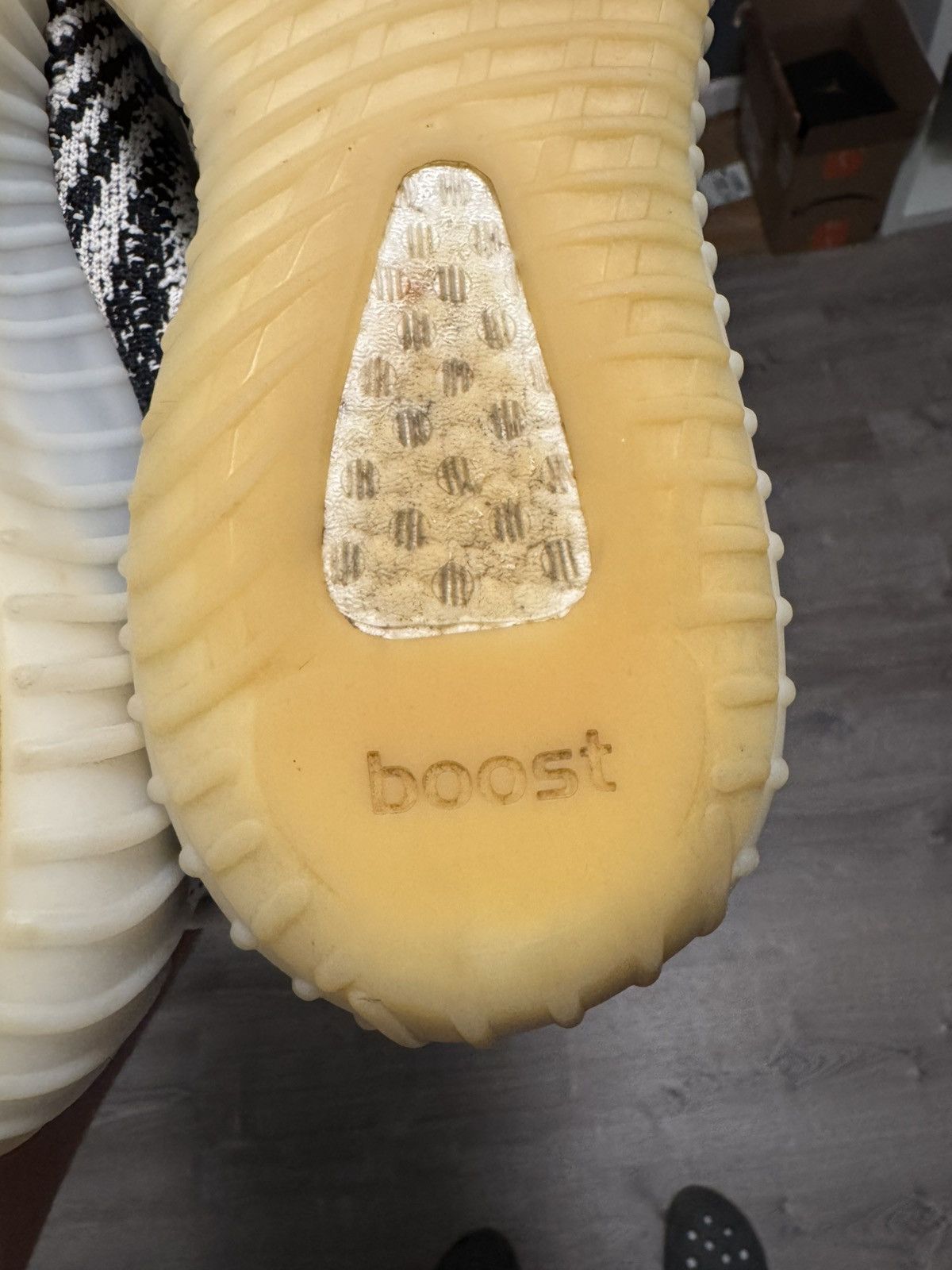 Yeezy Adidas Yeezy Boost 350 V2 Zebra Size US 9.5 / EU 42-43 - 9 Thumbnail