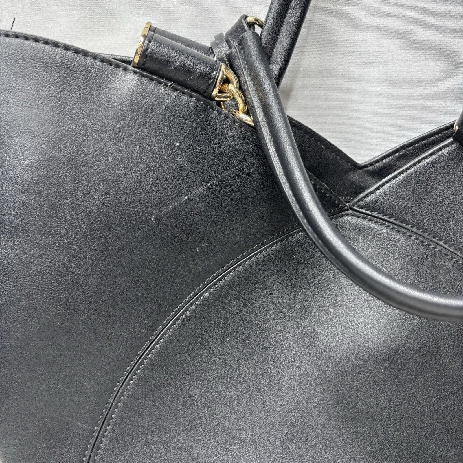 Other MKF Collection City Purse by Mia K Farrow Black Soft Vegan Size ONE SIZE - 5 Thumbnail