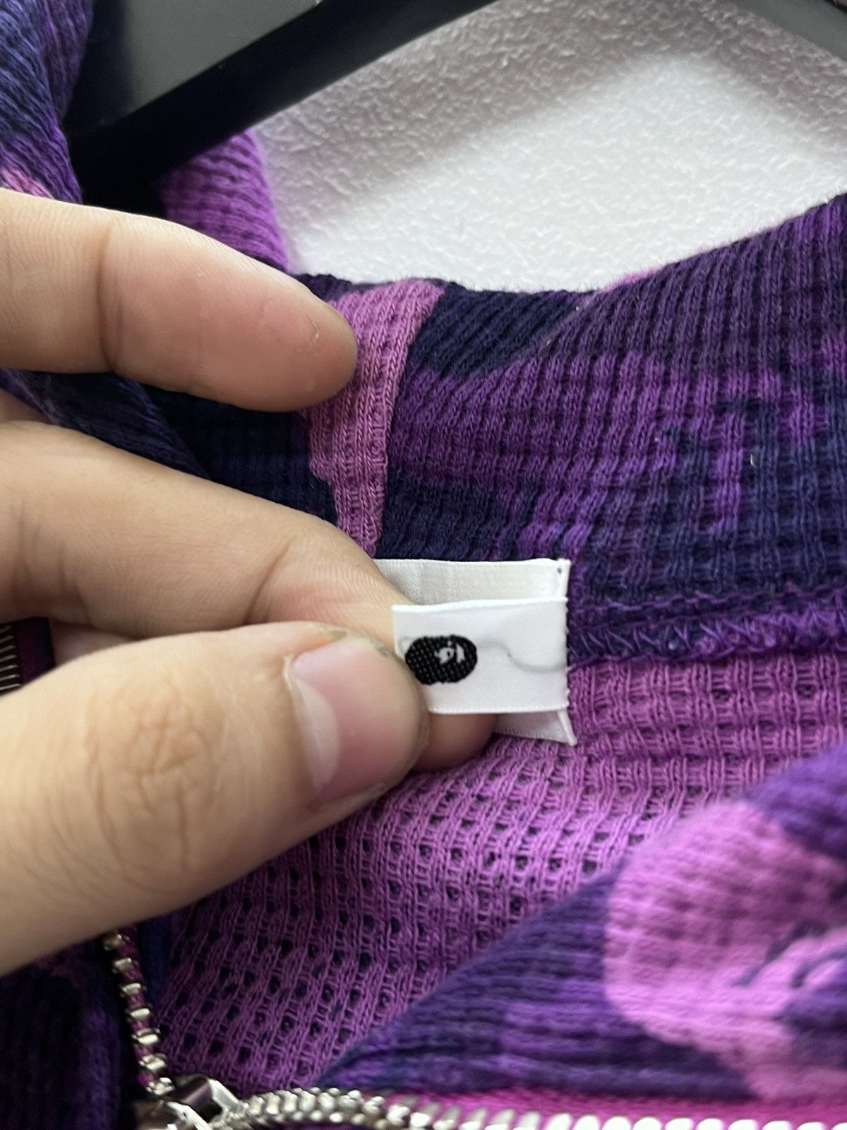 Bape A BATHING APE FLAME THERMAL HOODIE Size US M / EU 48-50 / 2 - 5 Thumbnail