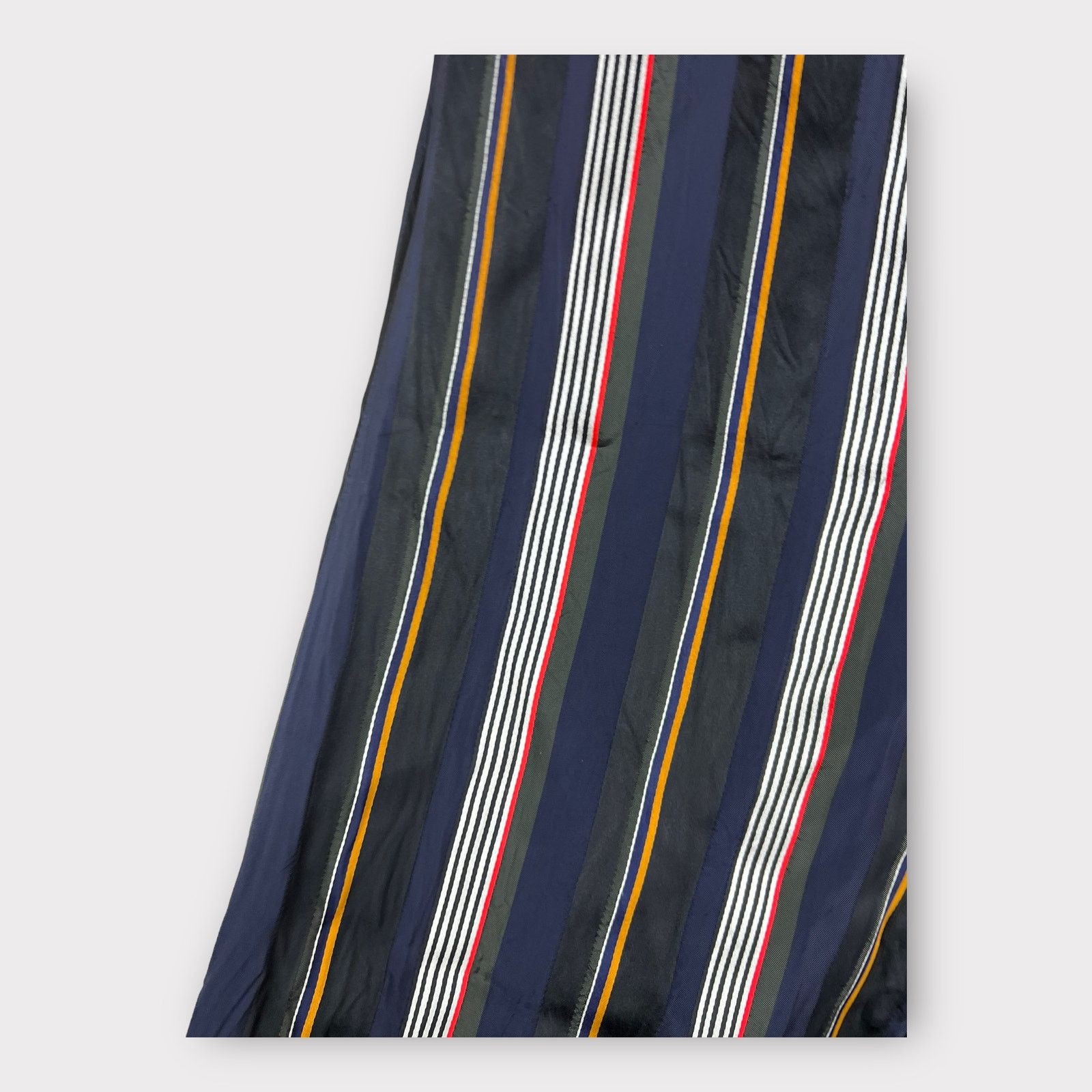 Nordstrom ROKSANDA | Navy Blue Stripe High Waist Wide Leg Pants US 10 Size 28" / US 6 / IT 42 - 12 Thumbnail