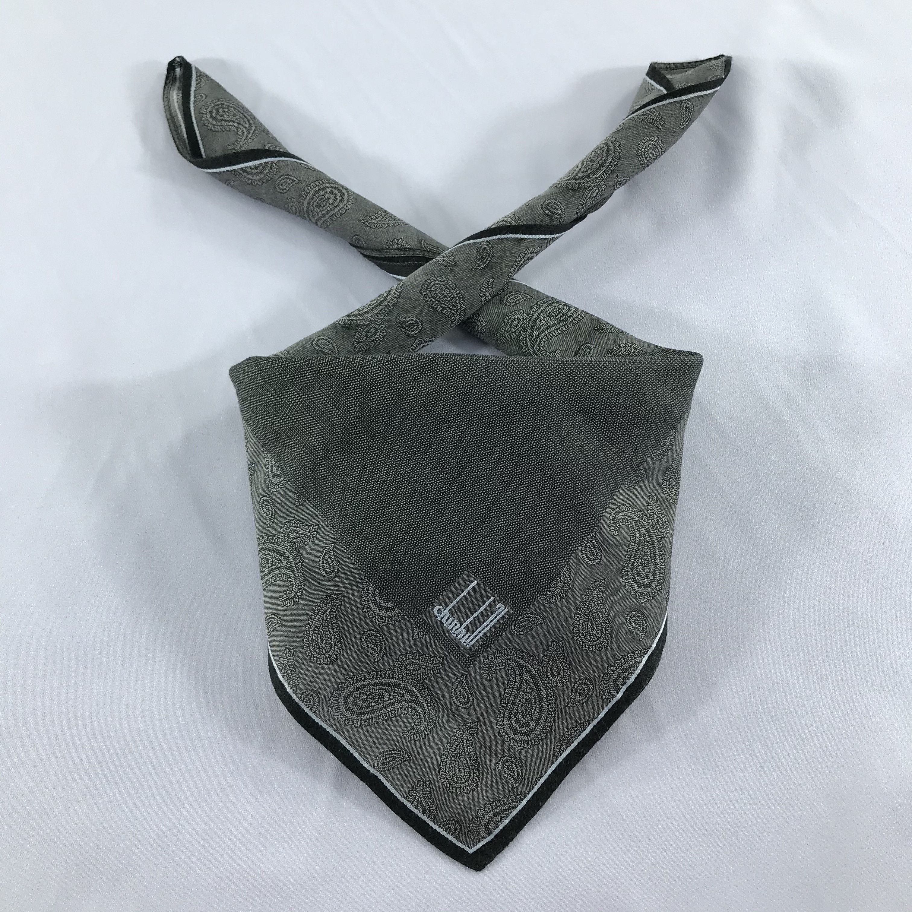 Alfred Dunhill × Vintage Alfred Dunhill Bandana/ Handkerchief / Neckerchief Size ONE SIZE - 1 Thumbnail