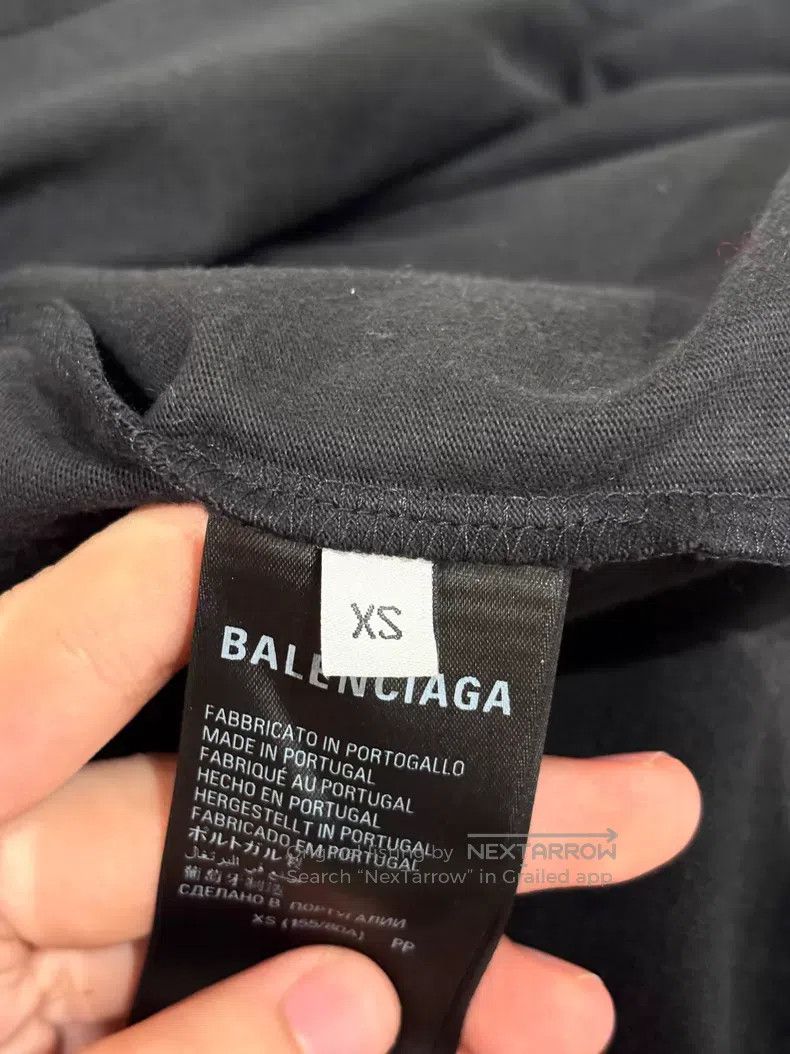 Balenciaga Balenciaga Solid color crystal round neck sweatshirt Size US XS / EU 42 / 0 - 4 Thumbnail
