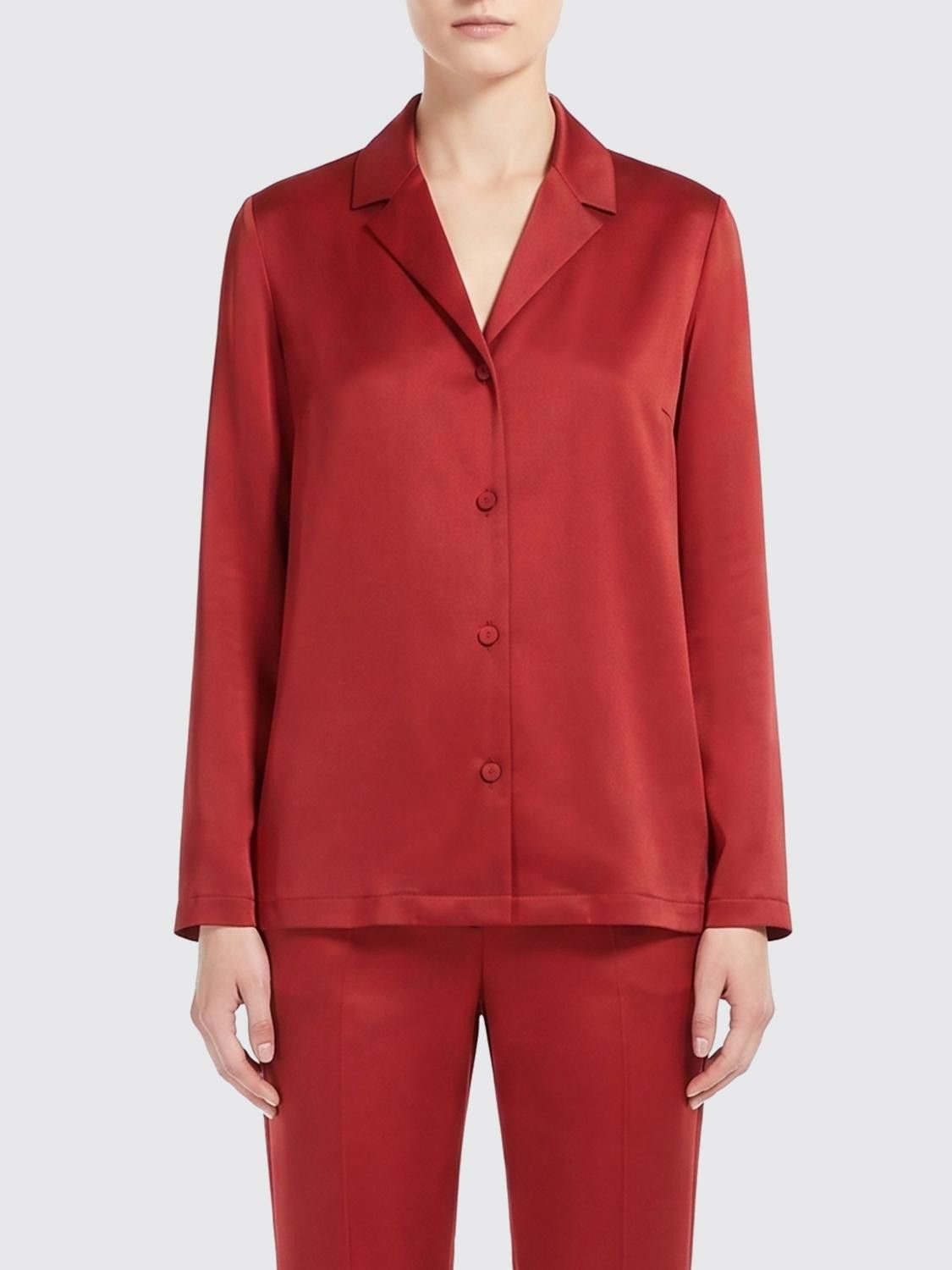 Max Mara Max Mara Shirt Woman Red Size M / US 6-8 / IT 42-44 - 1 Thumbnail