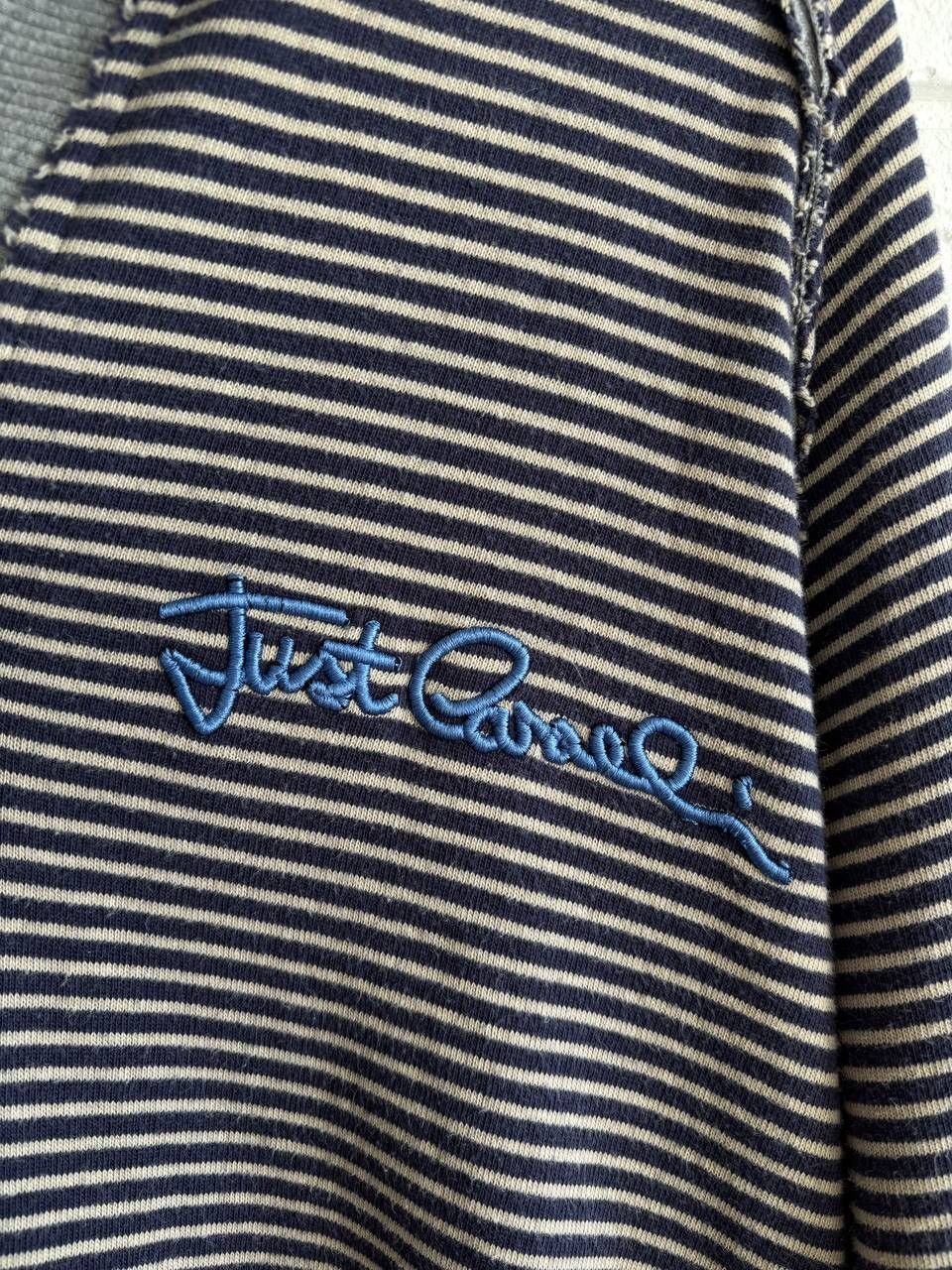 Just Cavalli Just Cavalli striped hoodie vintage Size US L / EU 52-54 / 3 - 10 Thumbnail