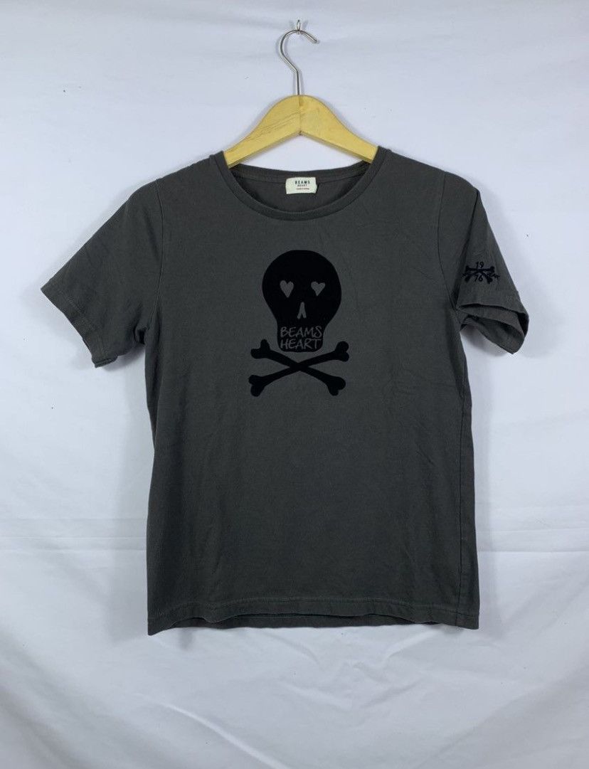 20471120 Japanese Beams Skull Ifsix lgb style Short Slevee Size US M / EU 48-50 / 2 - 1 Thumbnail