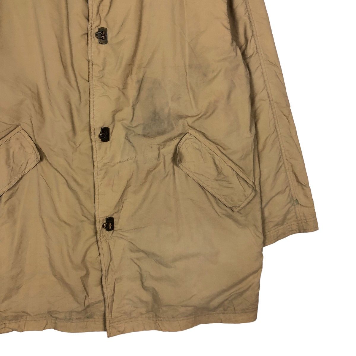 Japanese Brand 🔥Biker Parka Wax Jacket Salvatore Ferragamo Italy Size US M / EU 48-50 / 2 - 5 Thumbnail
