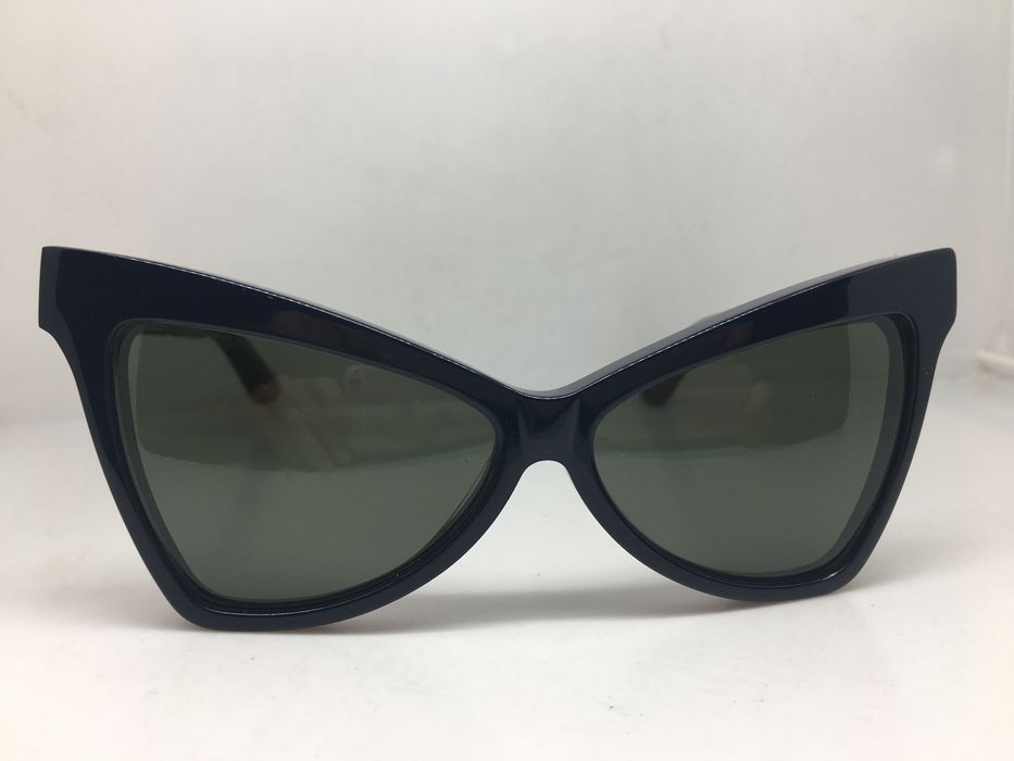 Vintage Oversize g.o.d Vintage Dark Navy Cat Eye Sunglasses Frame Grailed