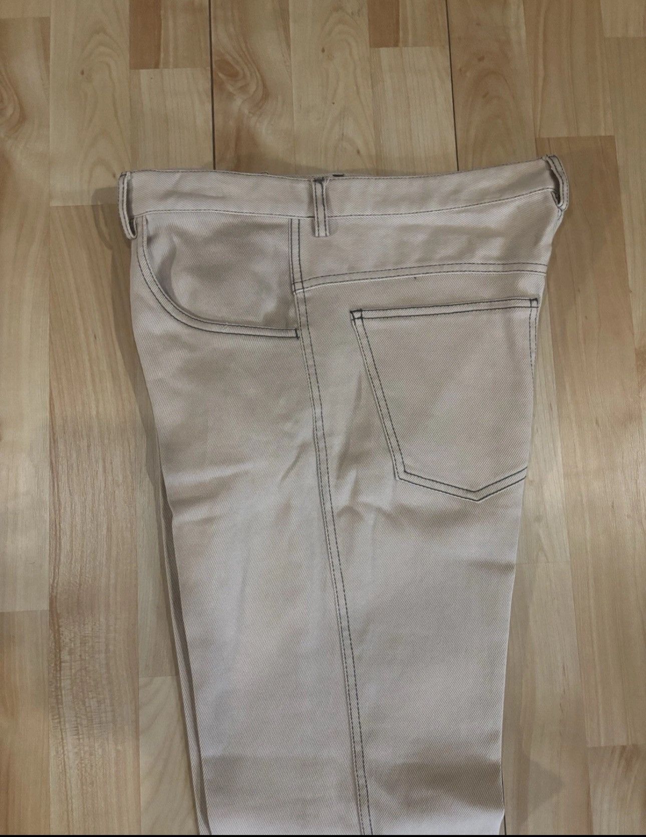 Prada Cream Pants.mp077 Size US 32 / EU 48 - 4 Thumbnail