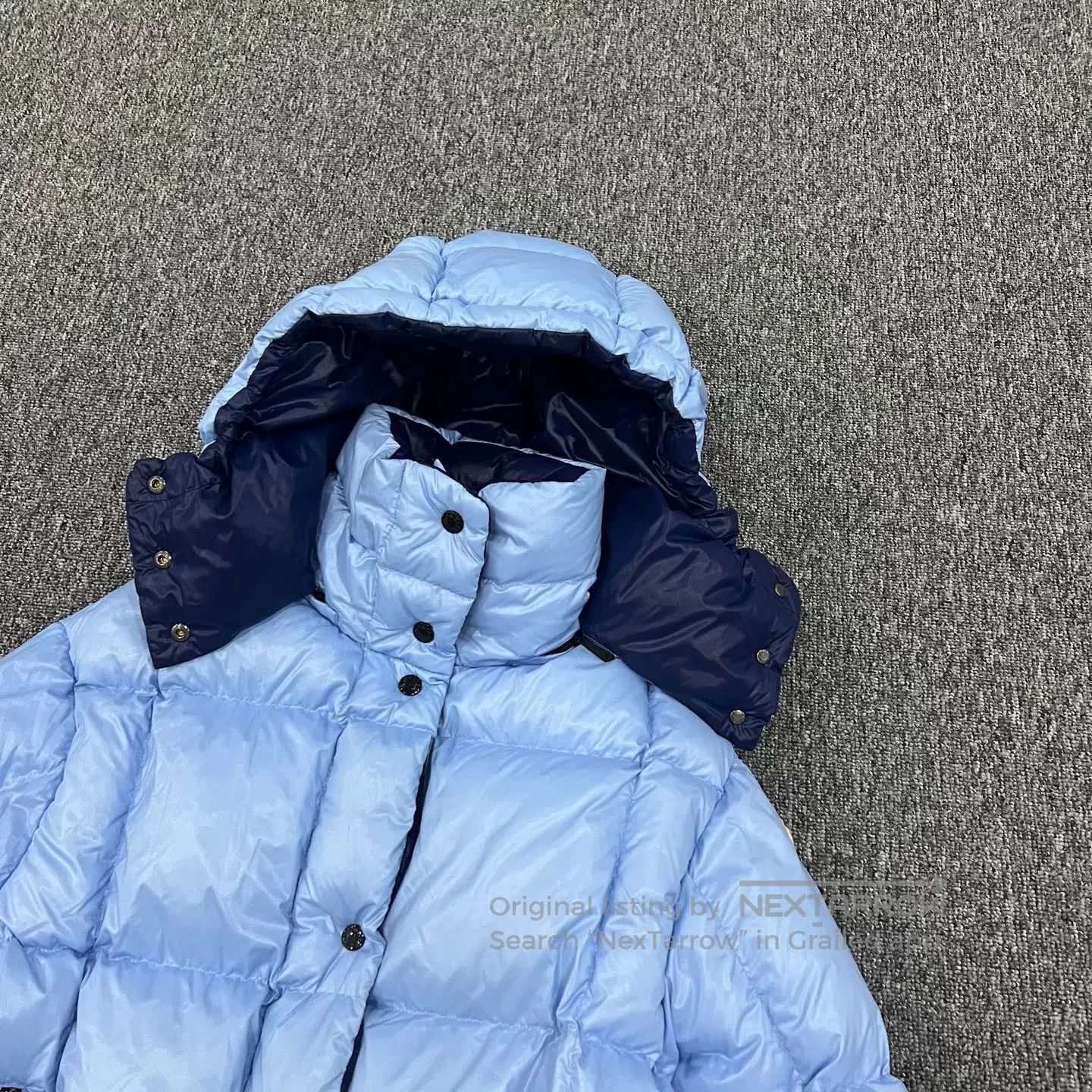 Moncler Moncler Parana Baby Blue Down Jacket| Size US XS / EU 42 / 0 - 3 Thumbnail