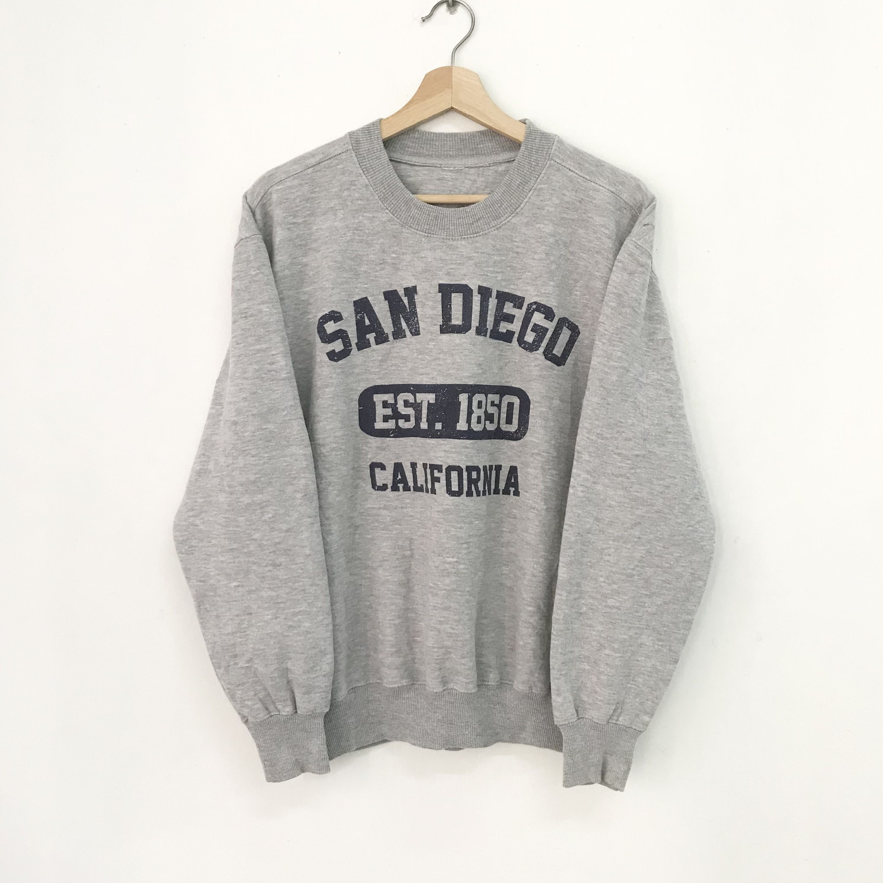 Japanese Brand Vintage San Diego California Sweatshirt - 185 Size US M / EU 48-50 / 2 - 2 Thumbnail