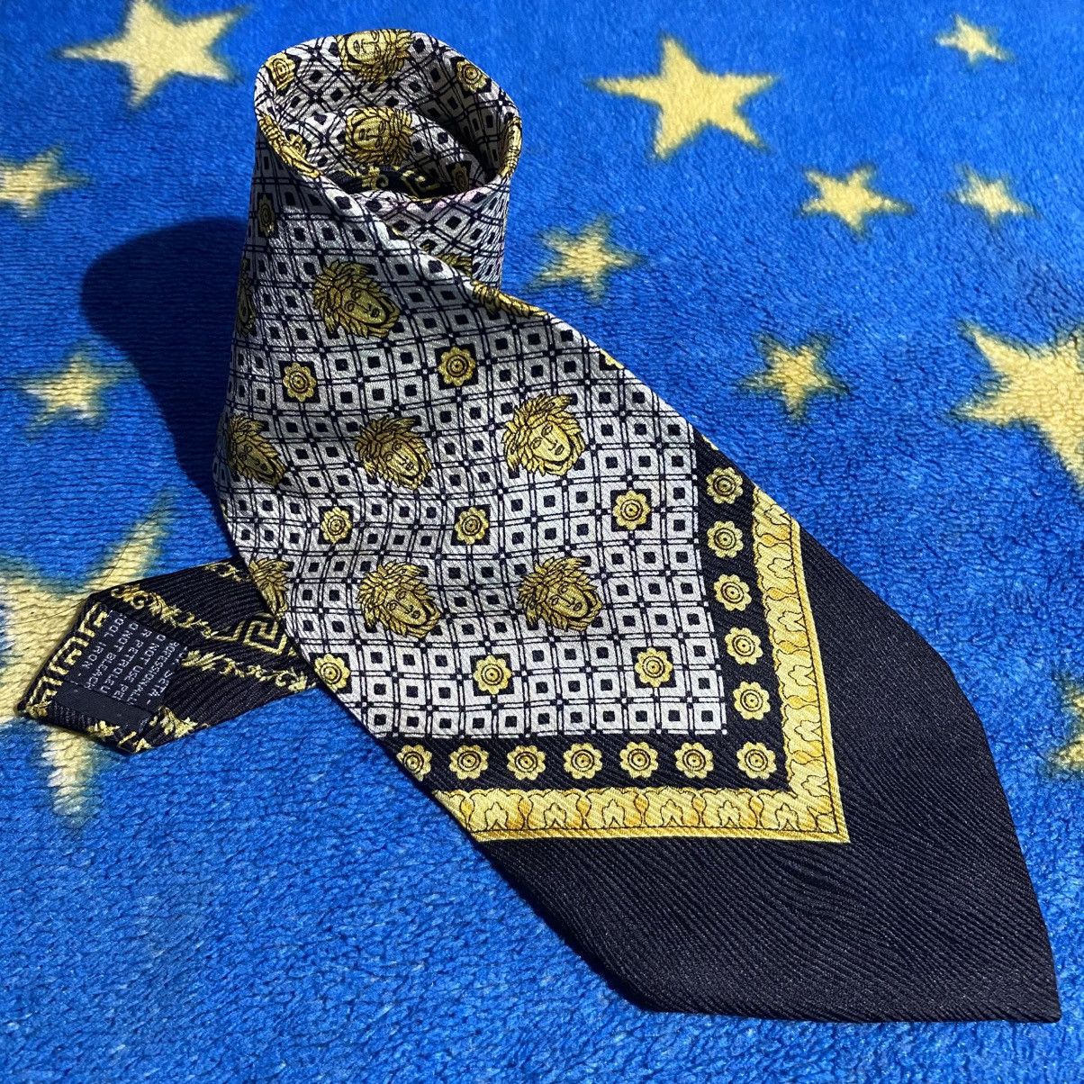 Versace 90’s Versace Medusa Ties Size ONE SIZE - 1 Thumbnail