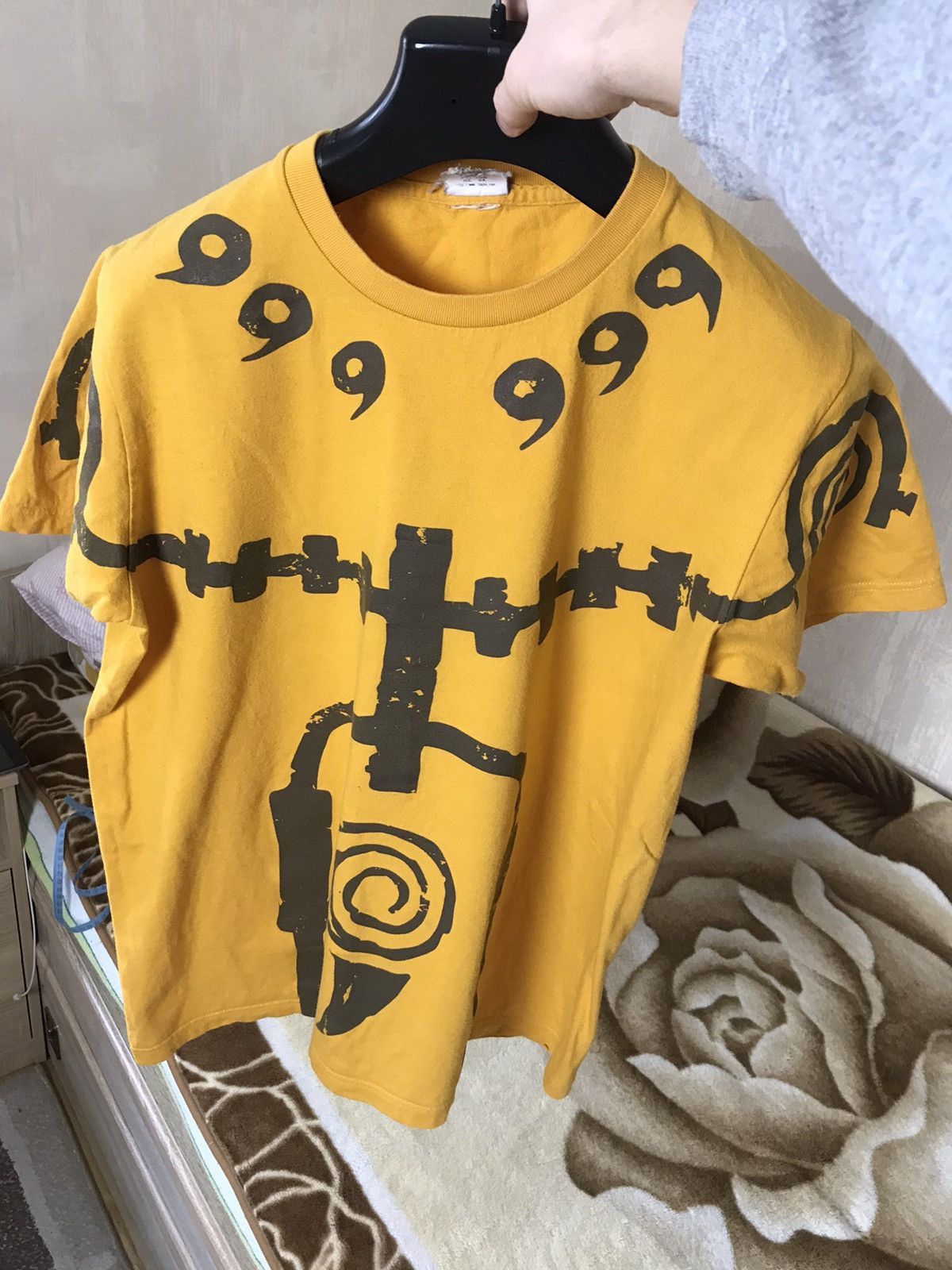 Anime × Cartoon Network 🔥 Naruto “Nine-Tails Chakra Mode” T-Shirt by Cospra Japan Size US L / EU 52-54 / 3 - 8 Thumbnail