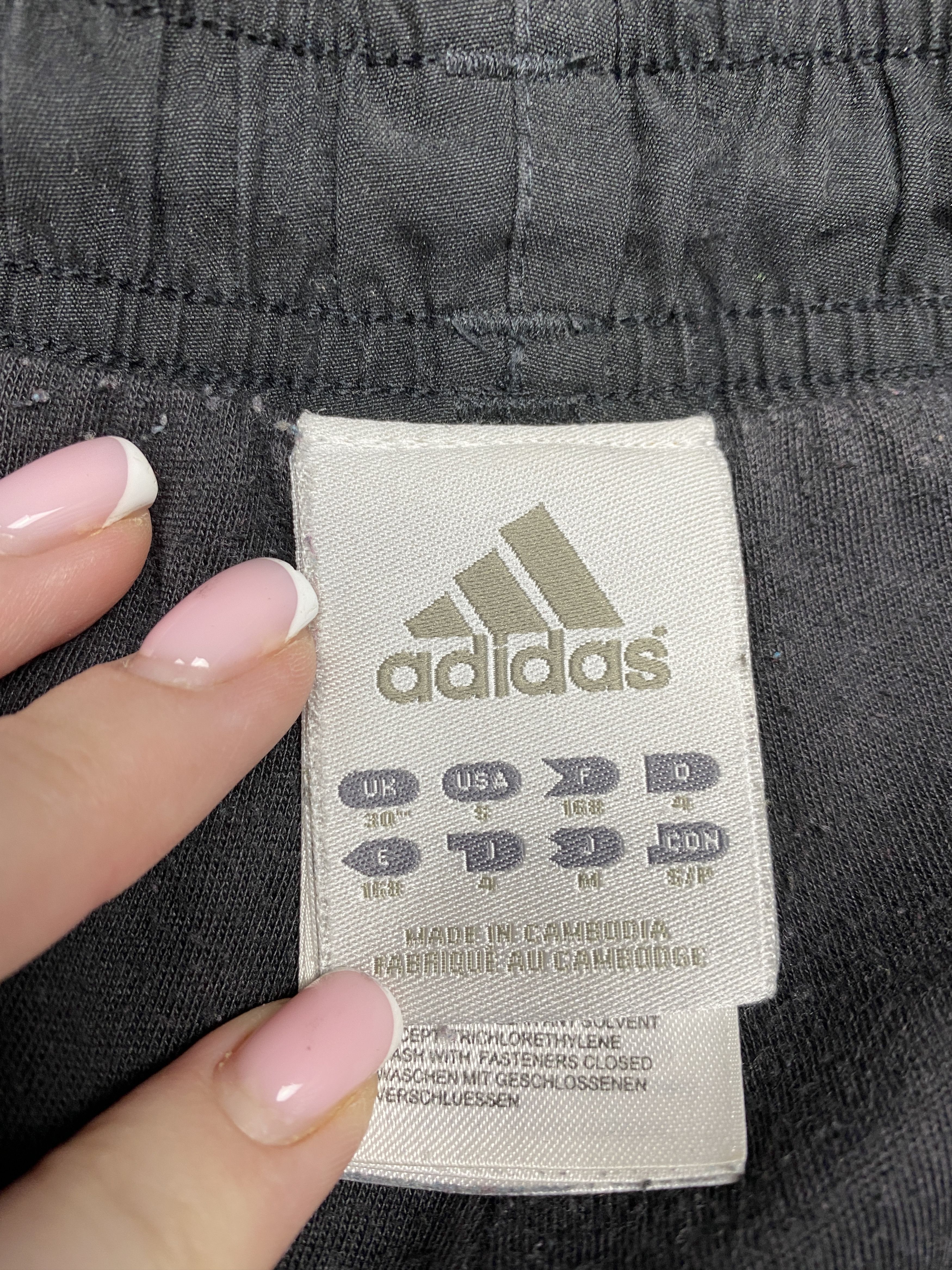 Adidas × Vintage Adidas Vintage Mens Nylon Track Pants Drill Y2K Size US 30 / EU 46 - 5 Thumbnail