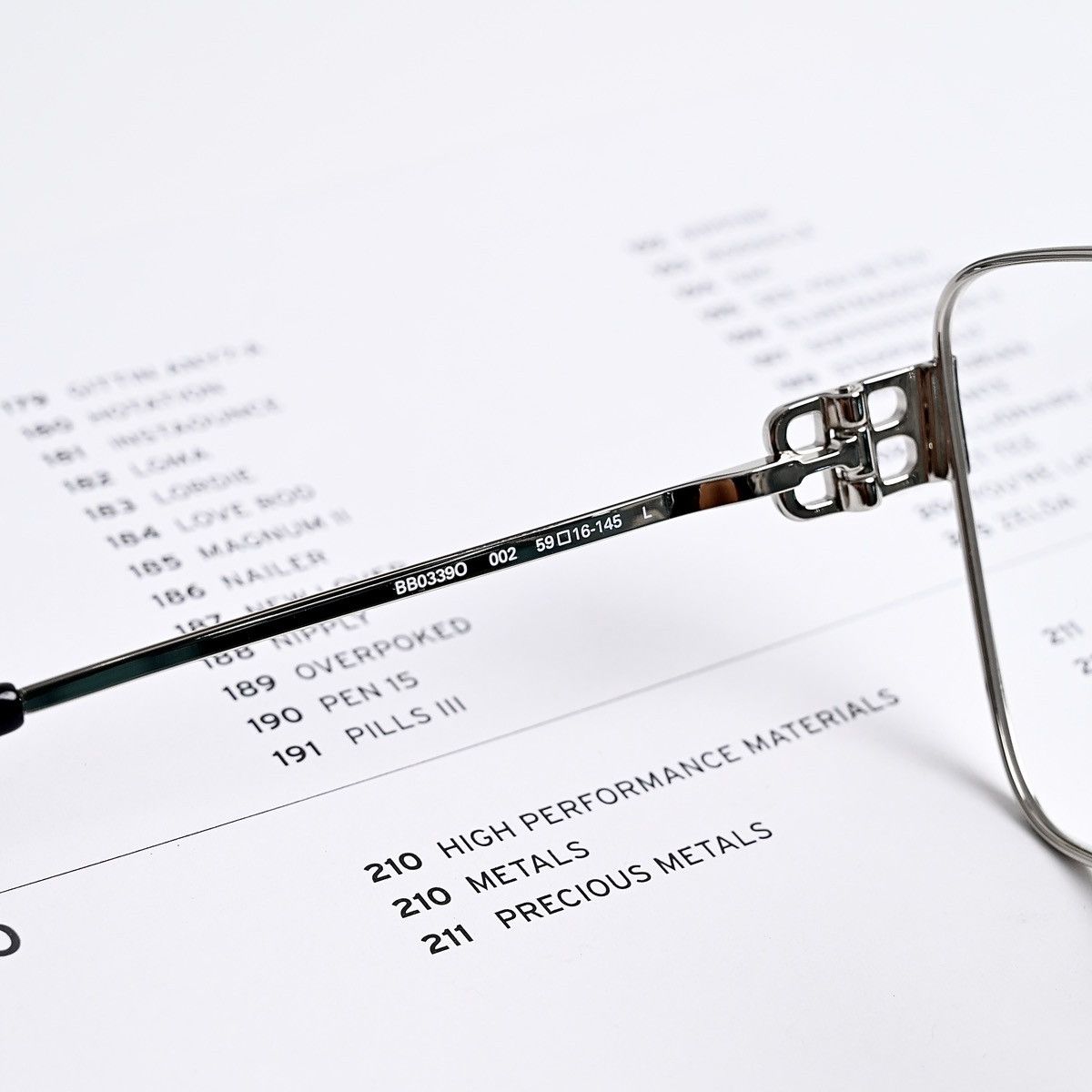Balenciaga BALENCIAGA BB0339O GLASSES Size ONE SIZE - 7 Thumbnail