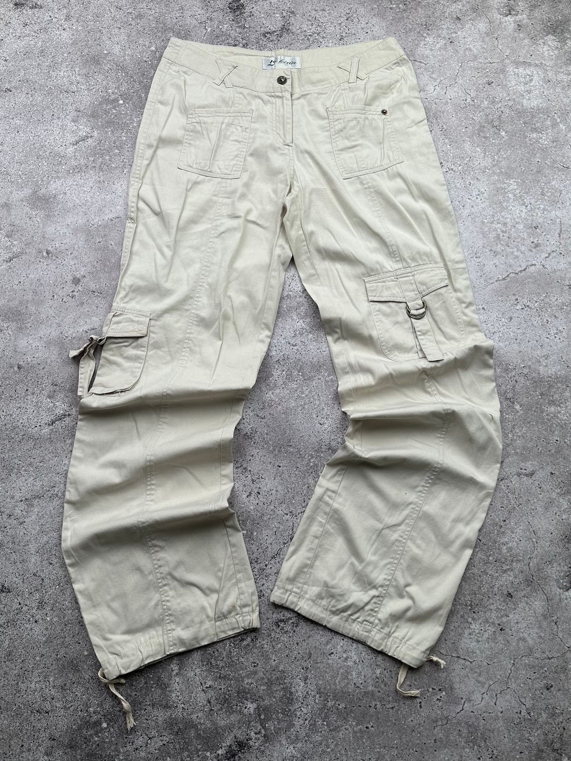 Japanese Brand Vintage Bondage Cargo Pants C464(V391) Size 28" / US 6 / IT 42 - 1 Thumbnail
